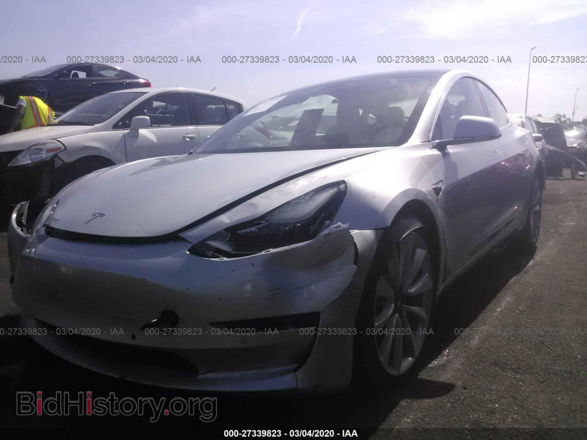 2018 TESLA MODEL 3 - VIN: 5YJ3E1EB2JF074294 - Фото 2