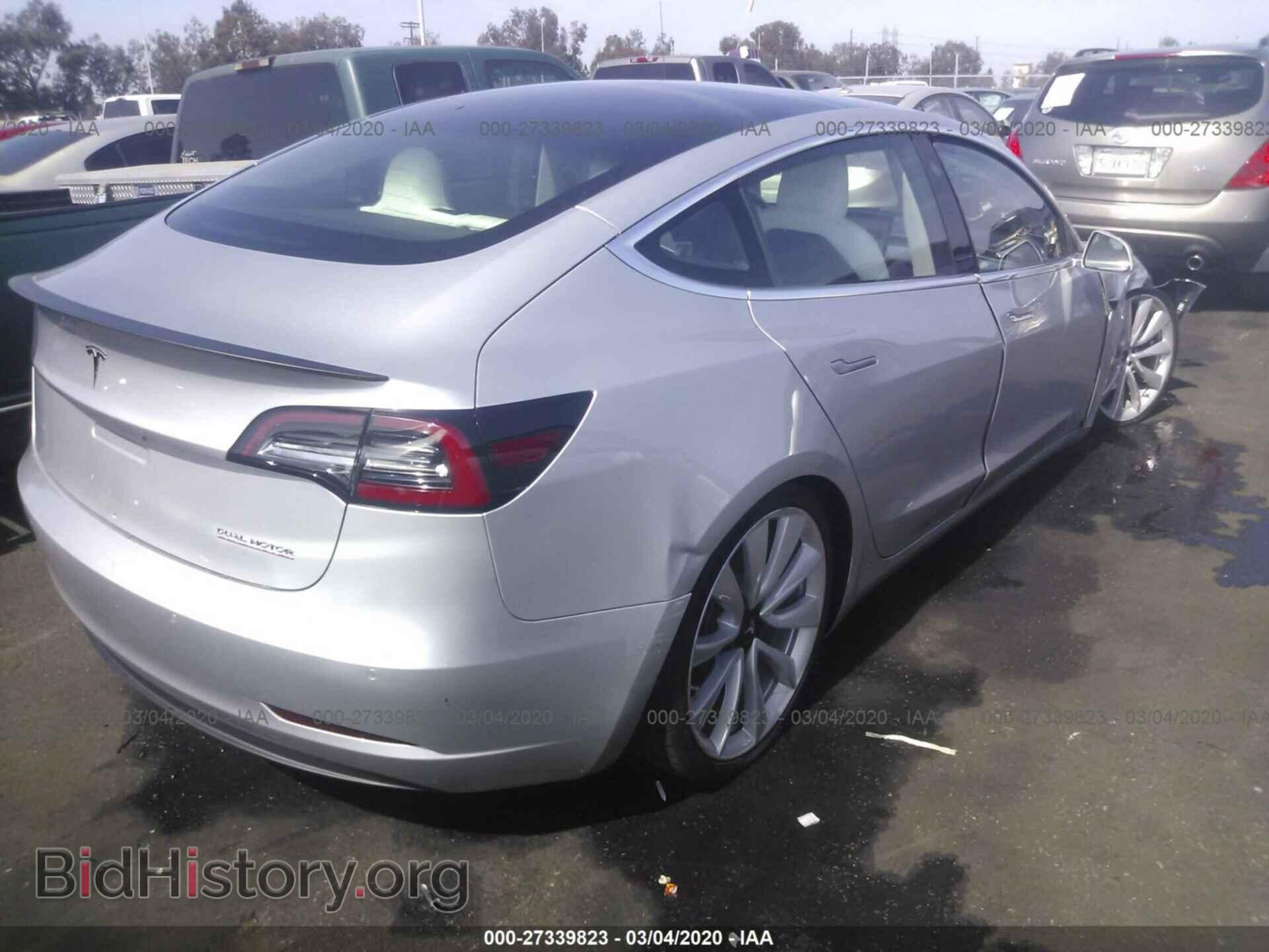 2018 TESLA MODEL 3 - VIN: 5YJ3E1EB2JF074294 - Фото 4