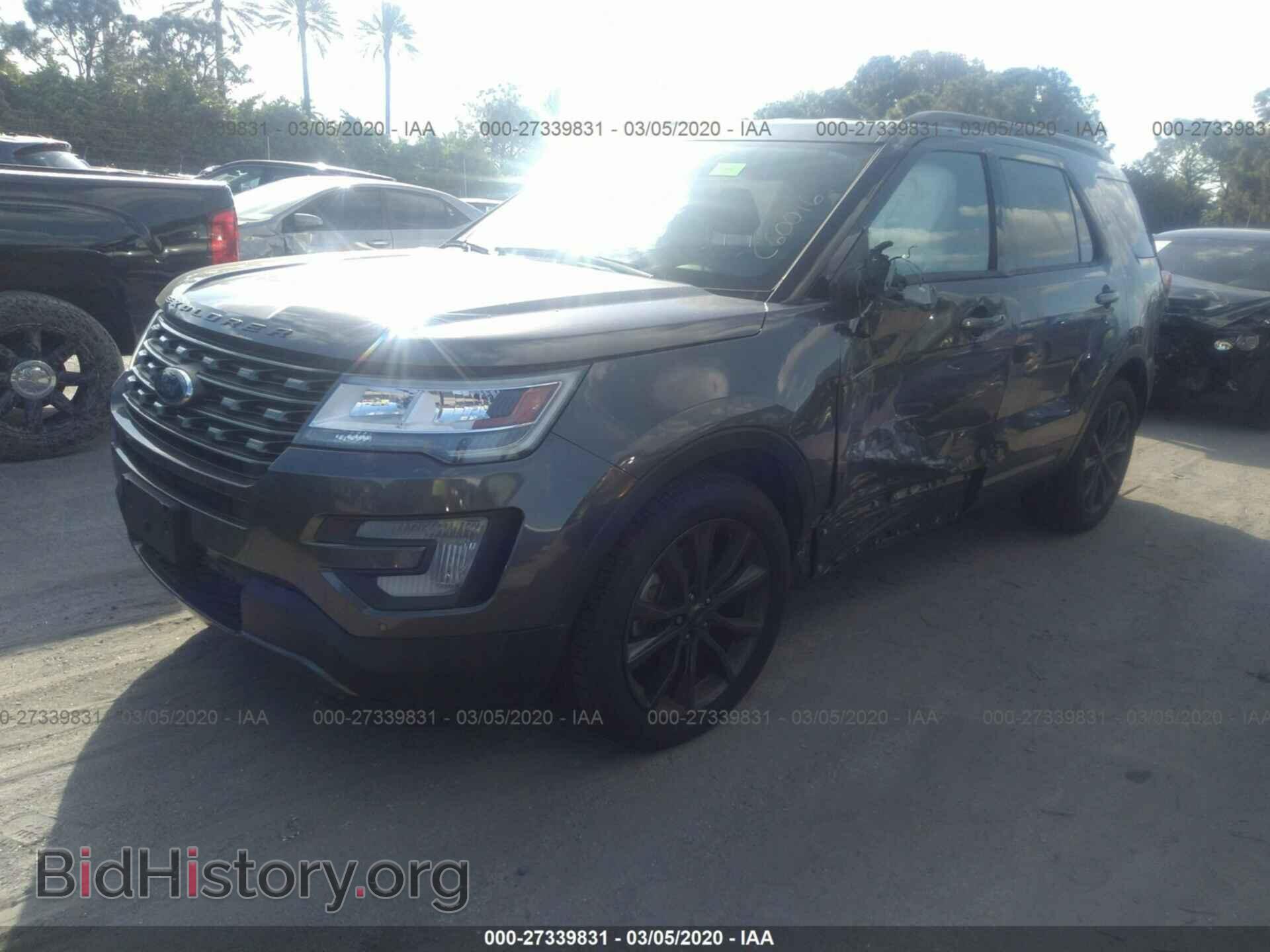 2017 FORD EXPLORER - VIN: 1FM5K7D89HGC60016 - Фото 2
