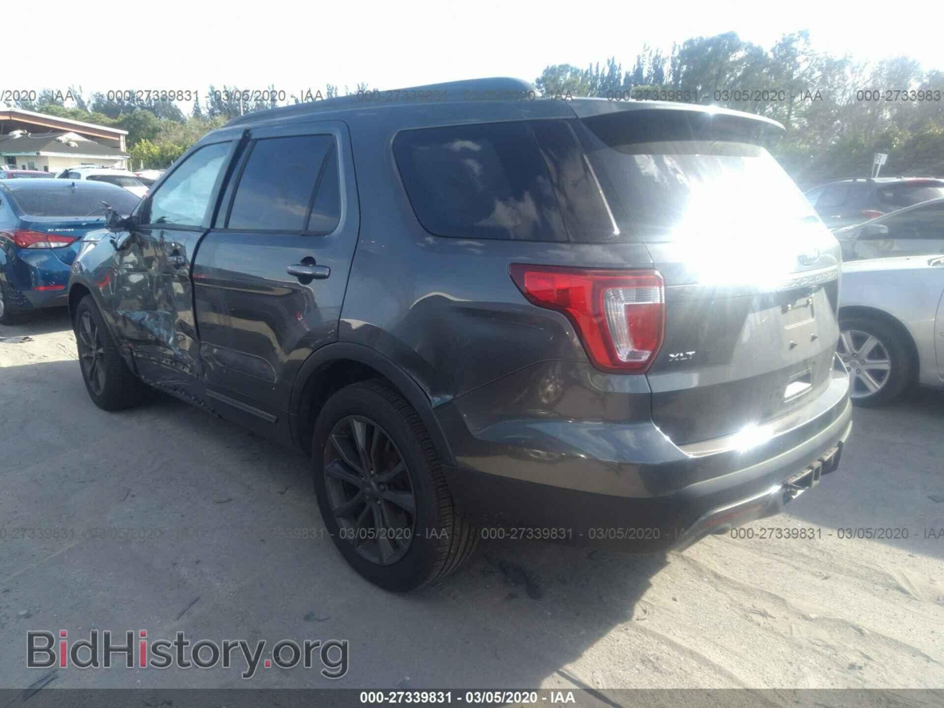 2017 FORD EXPLORER - VIN: 1FM5K7D89HGC60016 - Фото 3