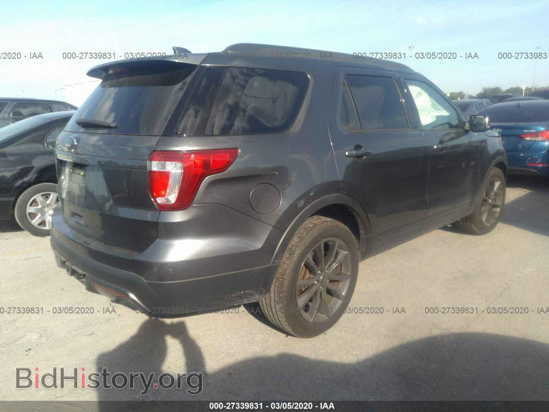 2017 FORD EXPLORER - VIN: 1FM5K7D89HGC60016 - Фото 4