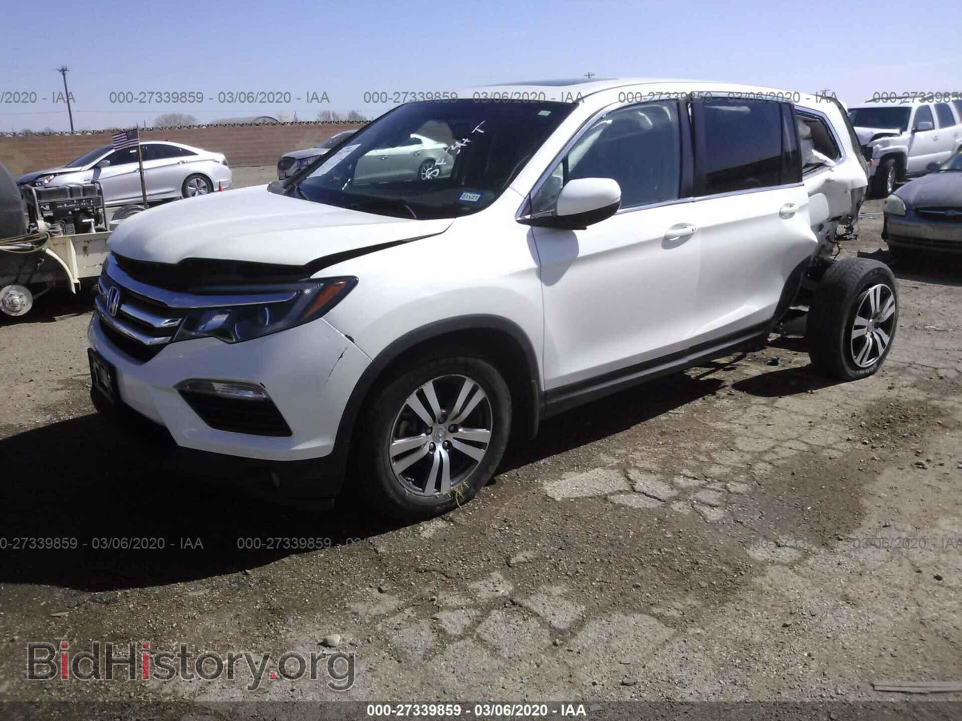 2017 HONDA PILOT - VIN: 5FNYF6H85HB054843 - Фото 2