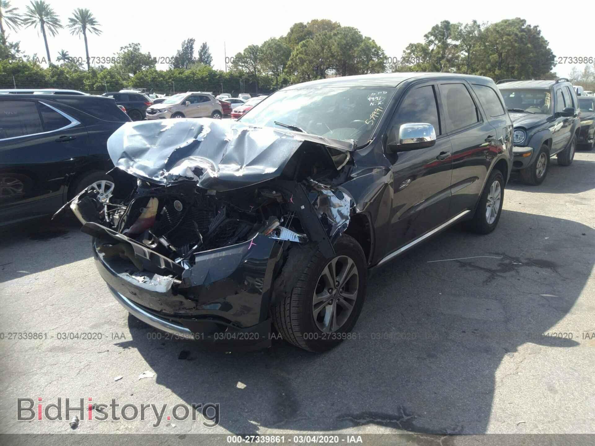 2013 DODGE DURANGO - VIN: 1C4RDHAG6DC579991 - Фото 2