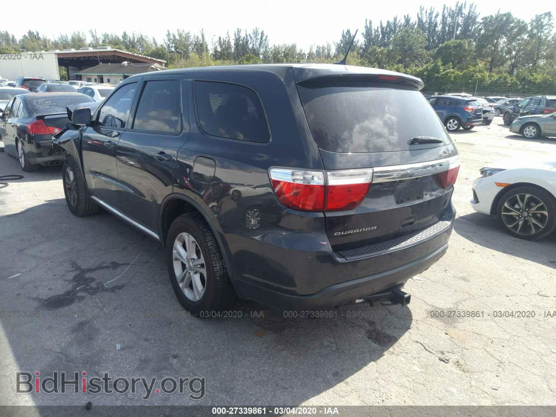 2013 DODGE DURANGO - VIN: 1C4RDHAG6DC579991 - Фото 3