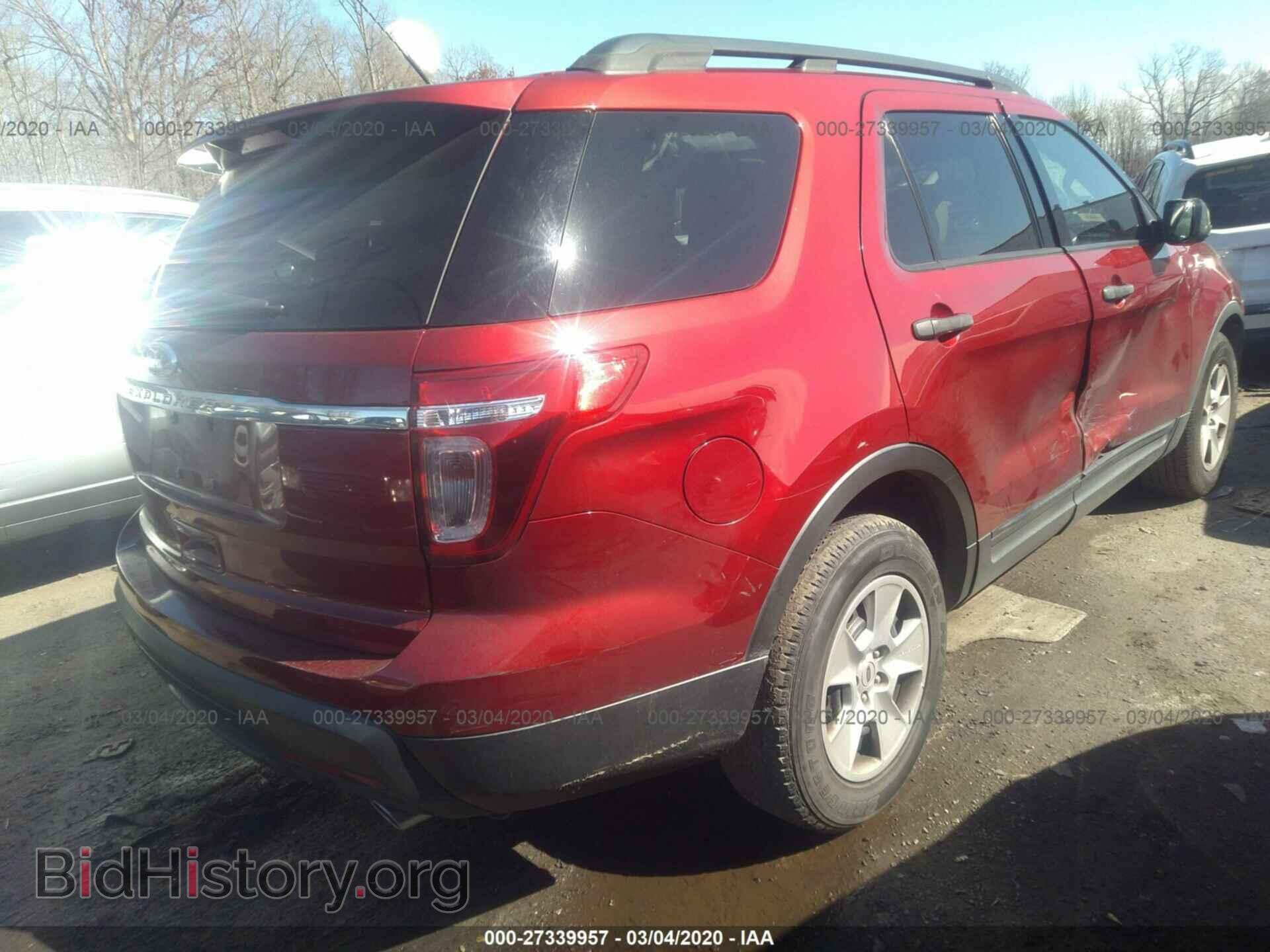 2013 FORD EXPLORER - VIN: 1FM5K7B84DGB97758 - Фото 4