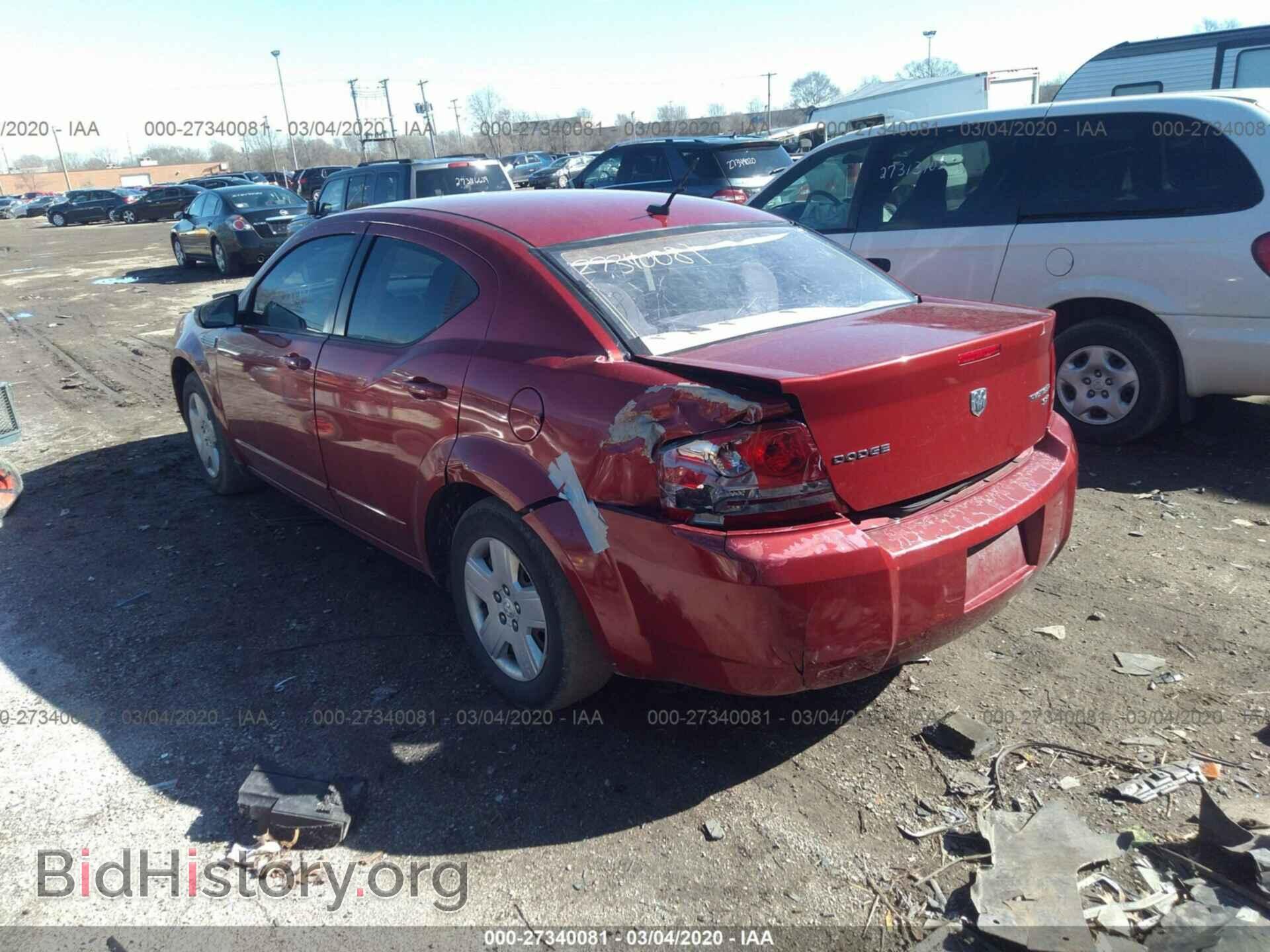 2010 DODGE AVENGER - VIN: 1B3CC4FB0AN107429 - Фото 3