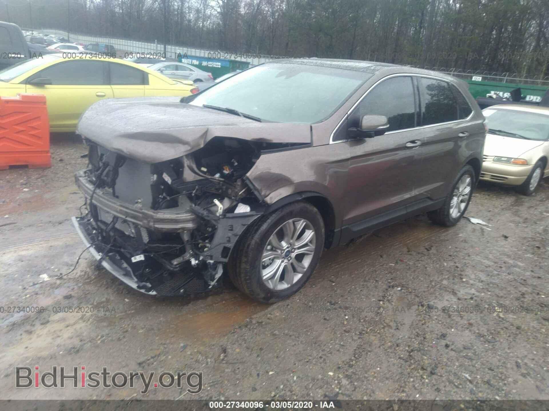 2019 FORD EDGE - VIN: 2FMPK3K90KBC57310 - Фото 2