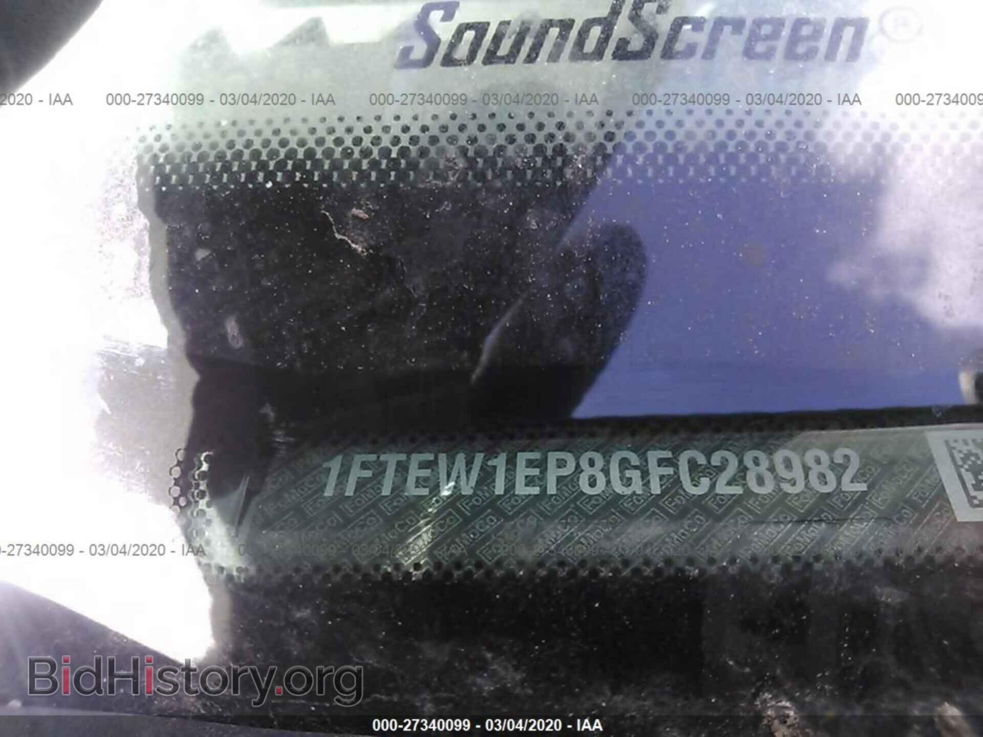 2016 FORD F150 - VIN: 1FTEW1EP8GFC28982 - Фото 9