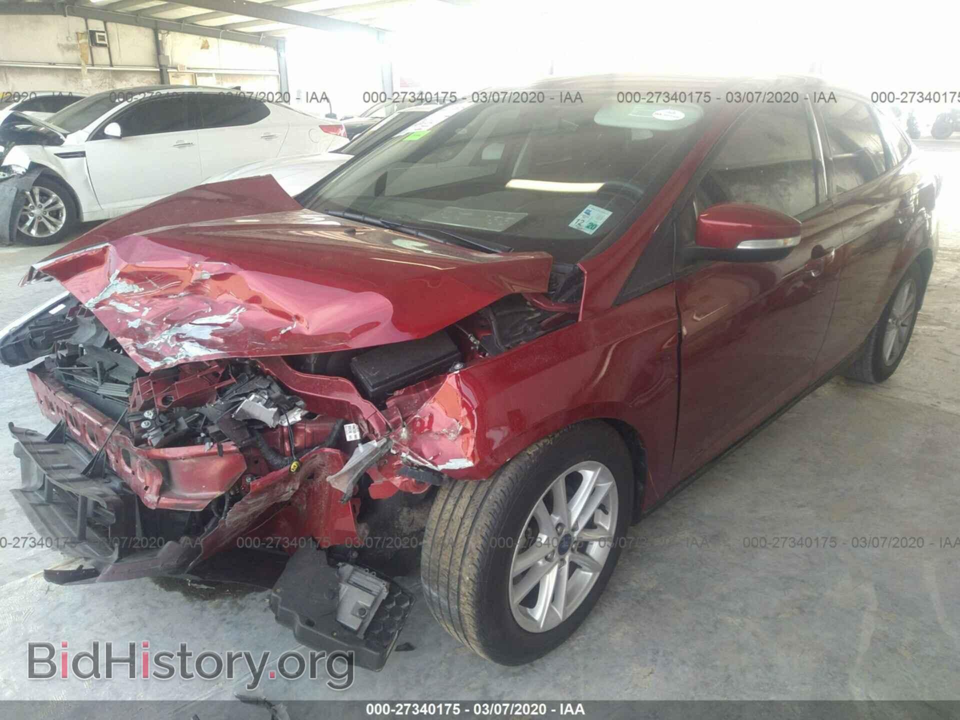 2016 FORD FOCUS - VIN: 1FADP3F24GL391370 - Фото 2