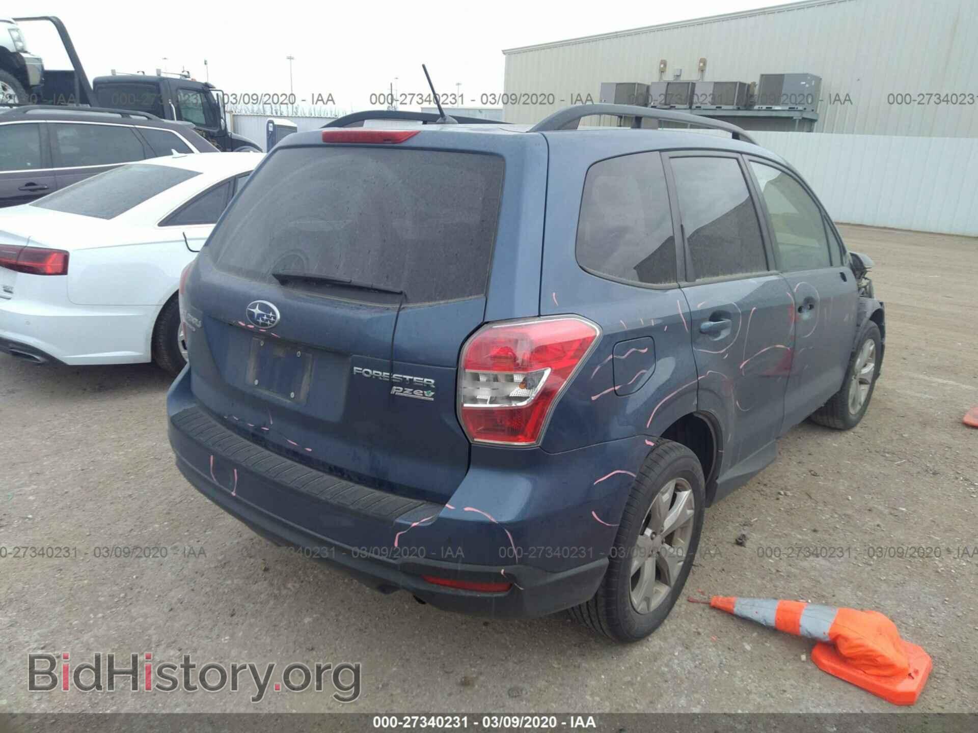 2014 SUBARU FORESTER - VIN: JF2SJADC9EH490741 - Фото 4