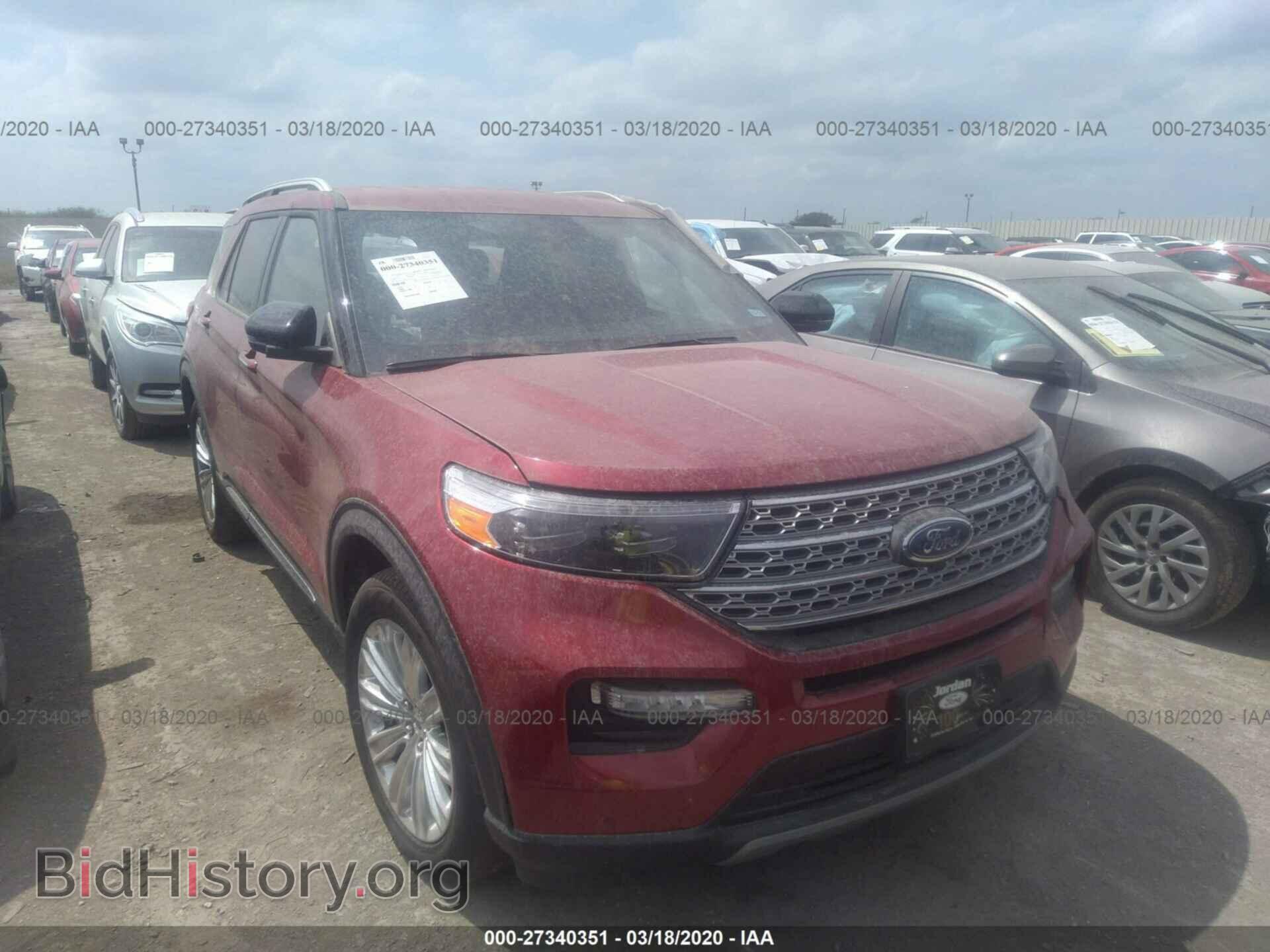 Фотография 1FMSK7FH8LGA52346 - FORD EXPLORER 2020