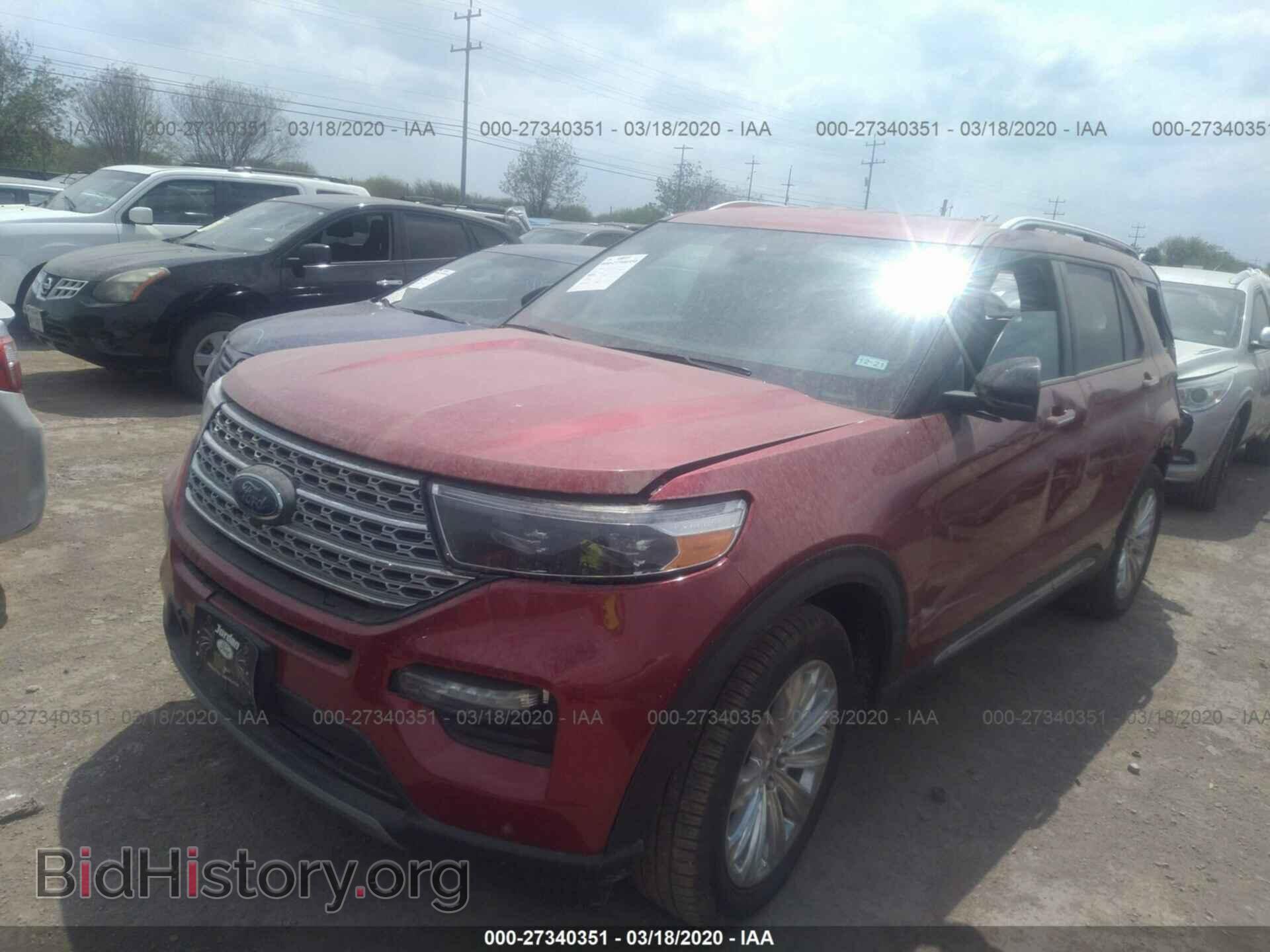 2020 FORD EXPLORER - VIN: 1FMSK7FH8LGA52346 - Photo 2