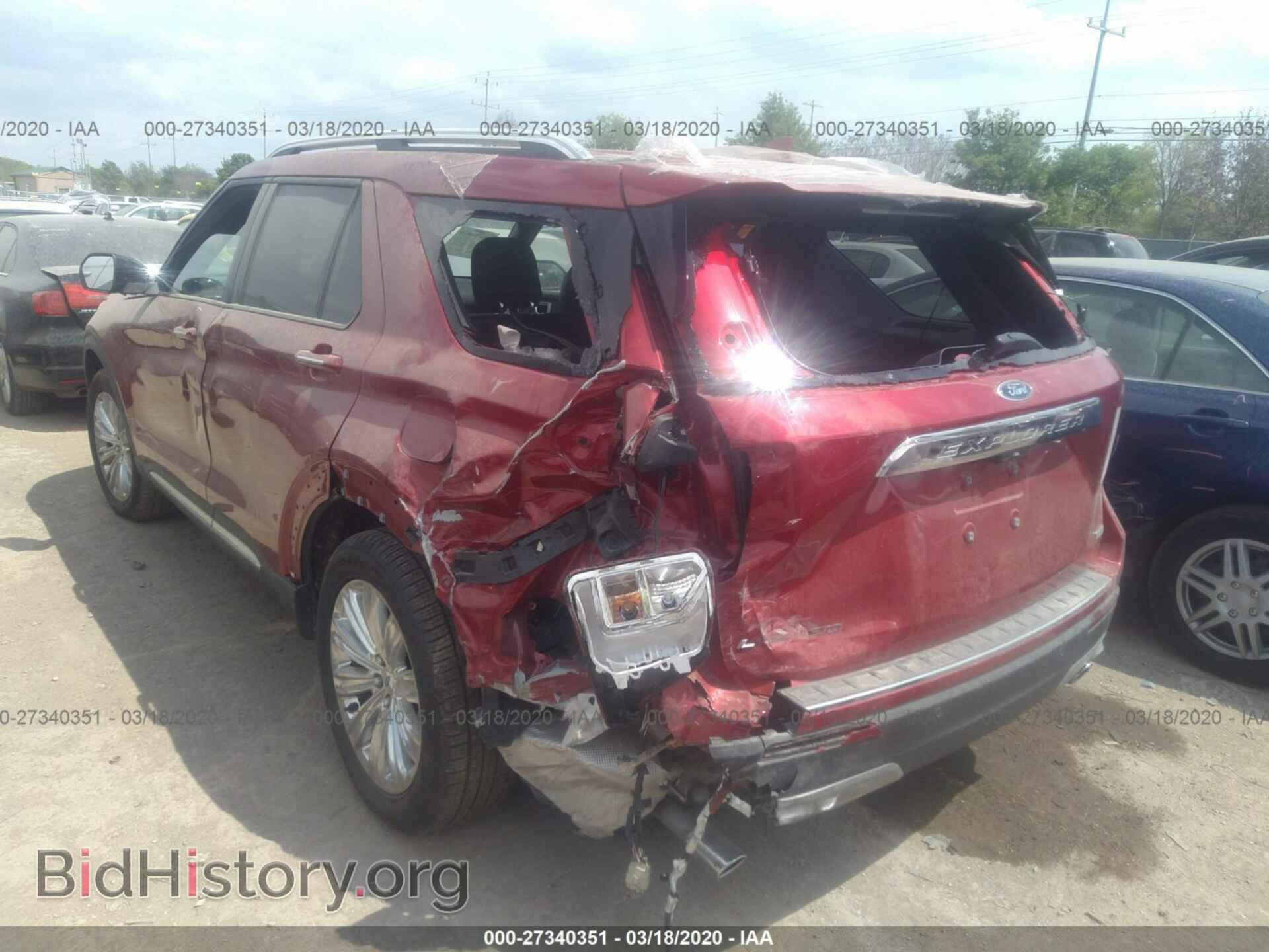 2020 FORD EXPLORER - VIN: 1FMSK7FH8LGA52346 - Photo 3