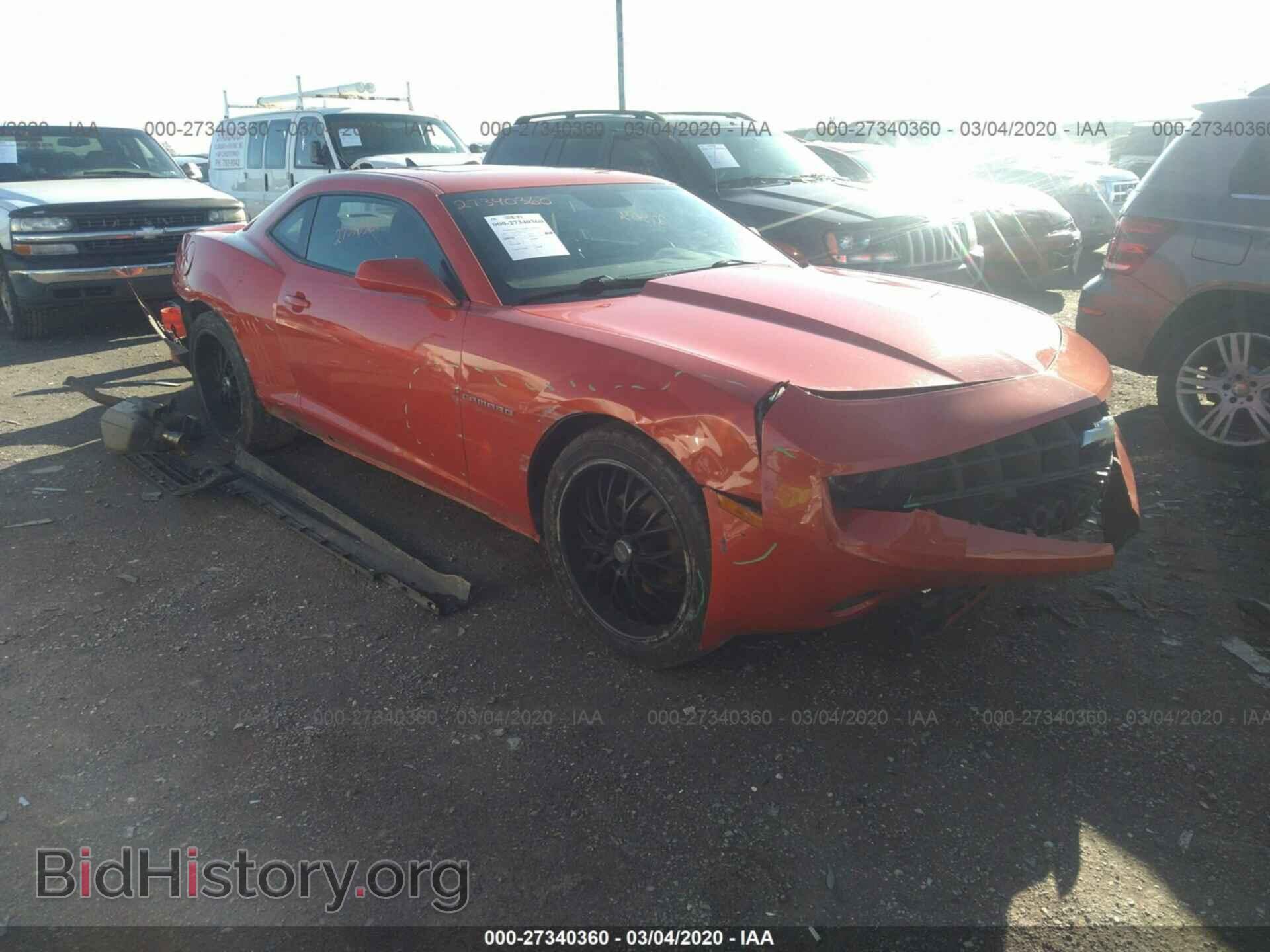 Photo 2G1FF1EV3A9214581 - CHEVROLET CAMARO 2010