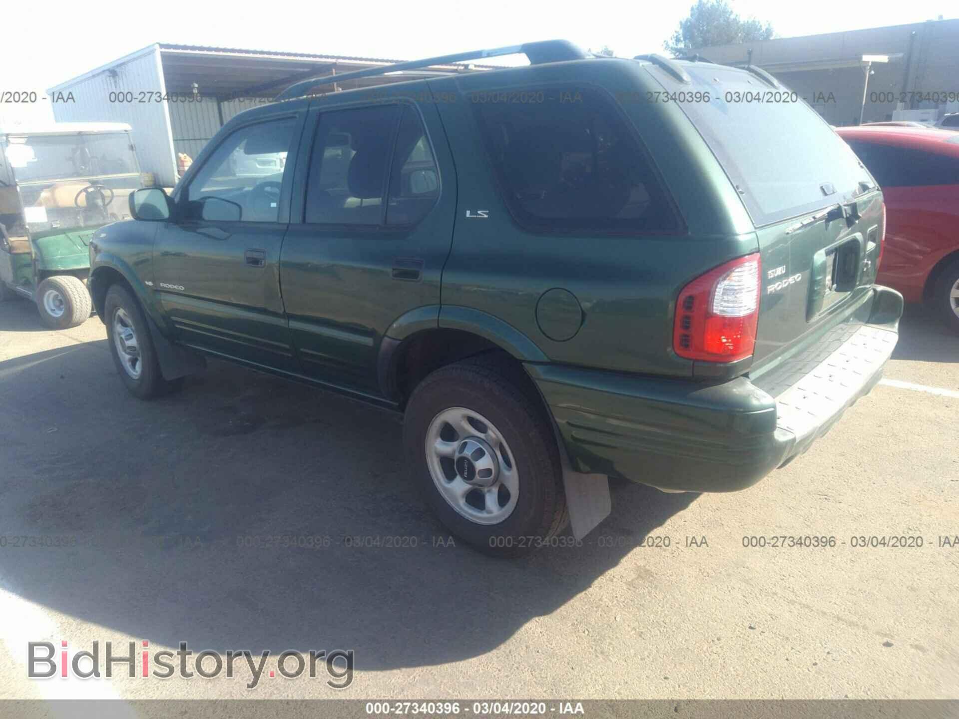 2001 ISUZU RODEO - VIN: 4S2CK58W314339945 - Фото 3