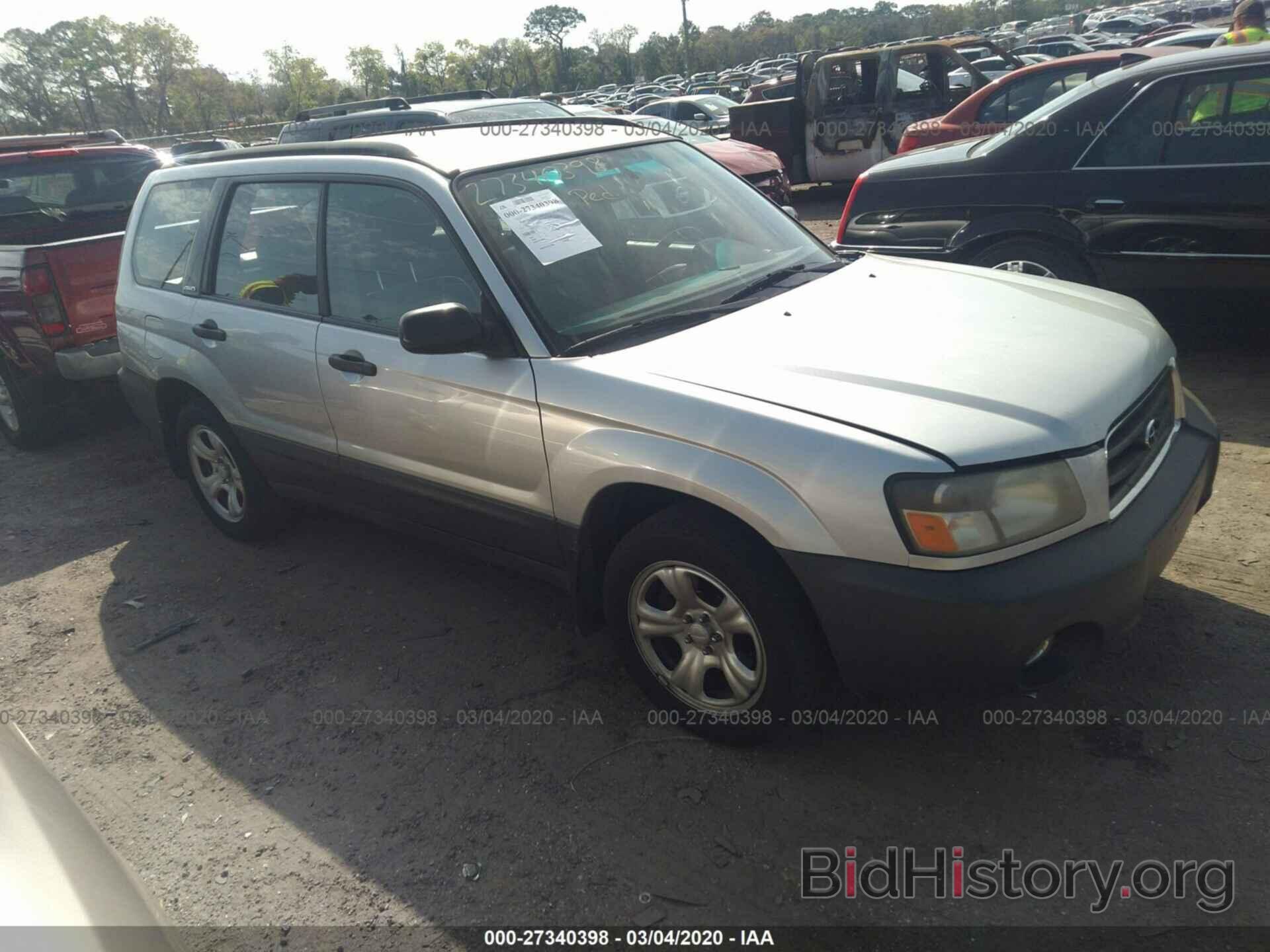 Photo JF1SG63663H744334 - SUBARU FORESTER 2003