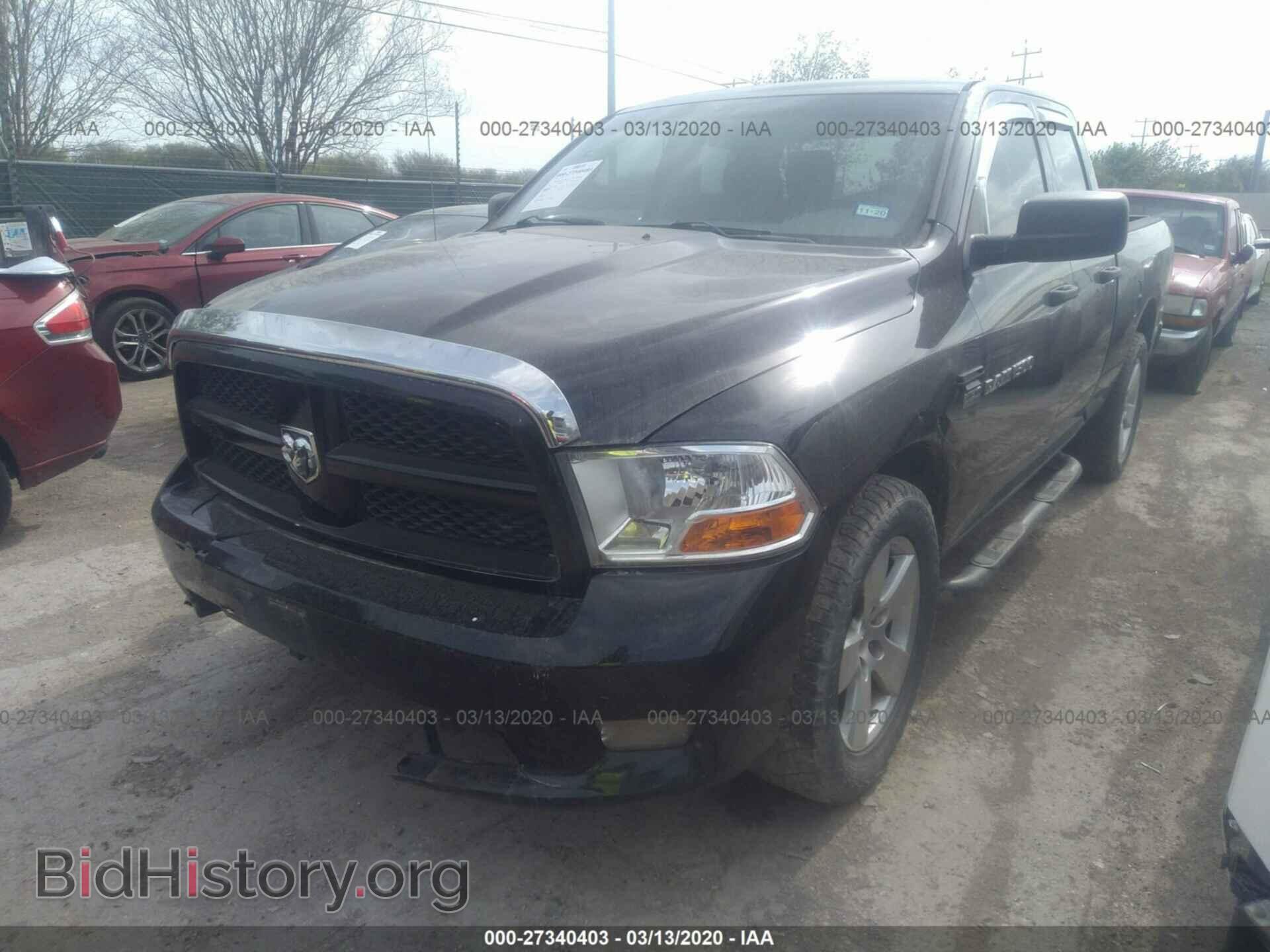 2012 DODGE RAM 1500 - VIN: 1C6RD6FT3CS160177 - Фото 2
