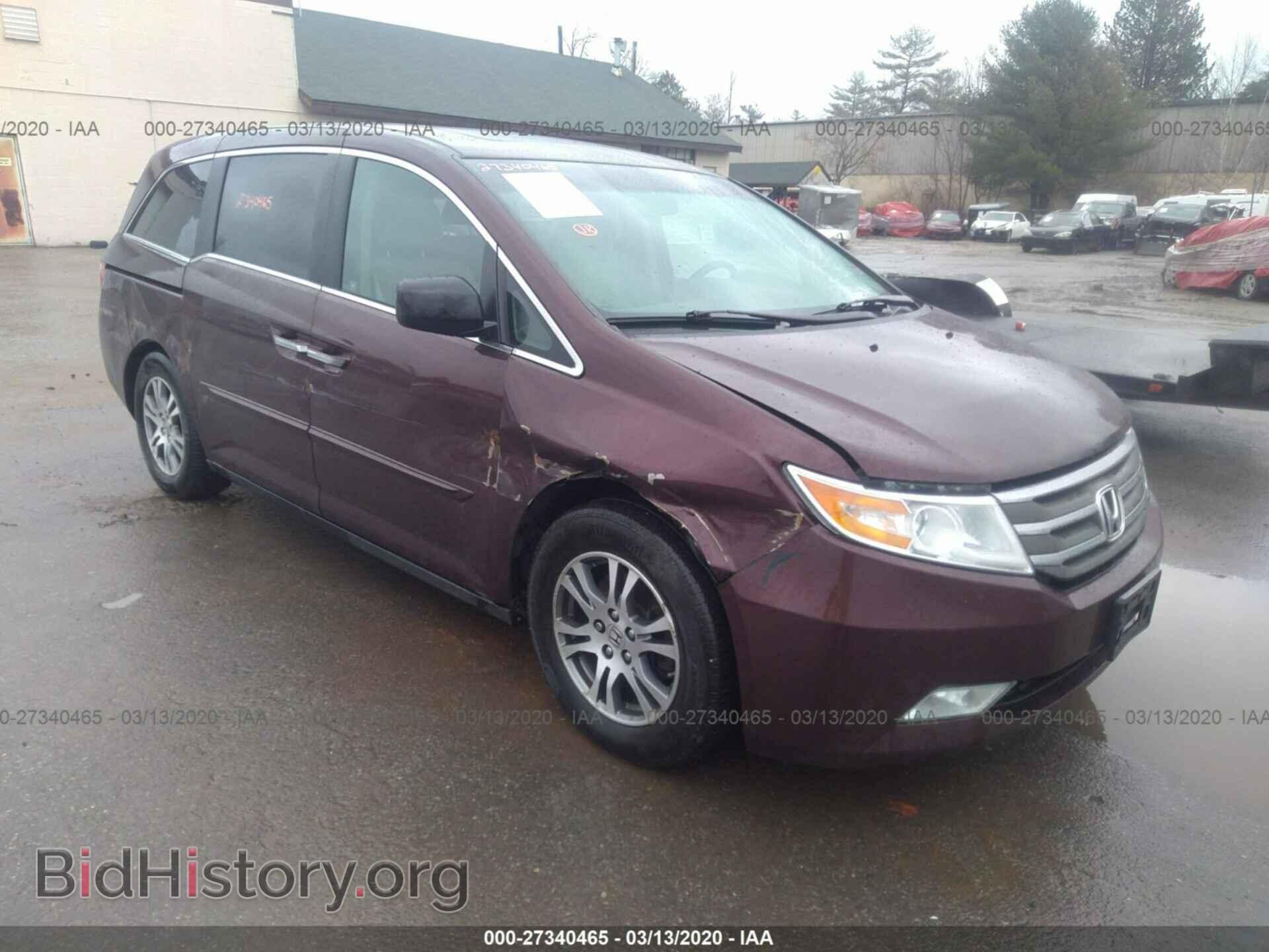 Фотография 5FNRL5H65BB074779 - HONDA ODYSSEY 2011