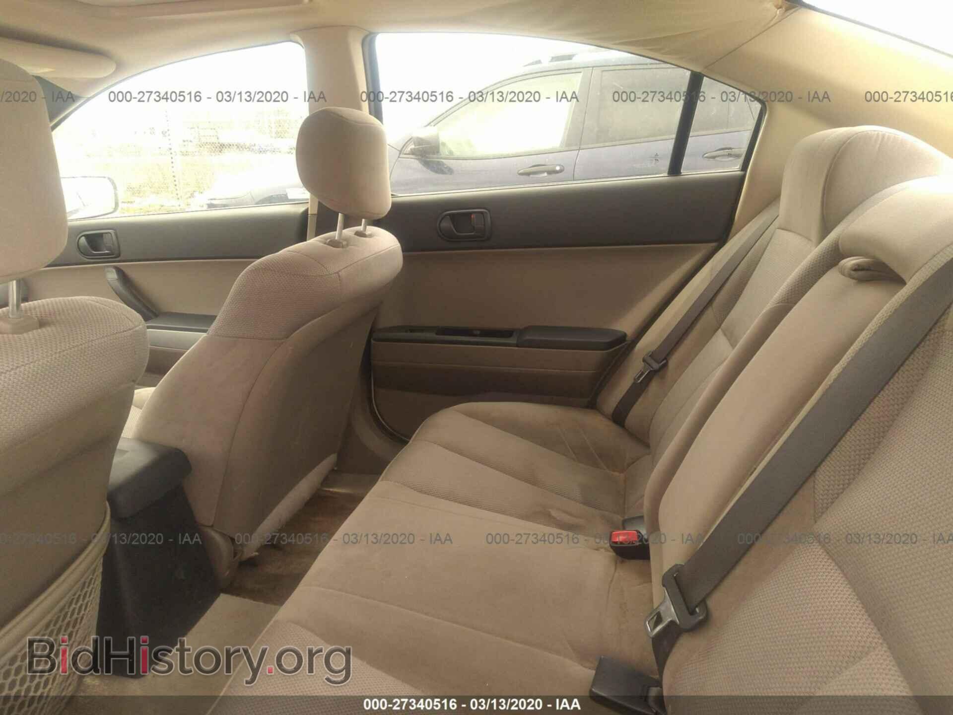 2004 MITSUBISHI GALANT - VIN: 4A3AB36F24E050805 - Фото 8