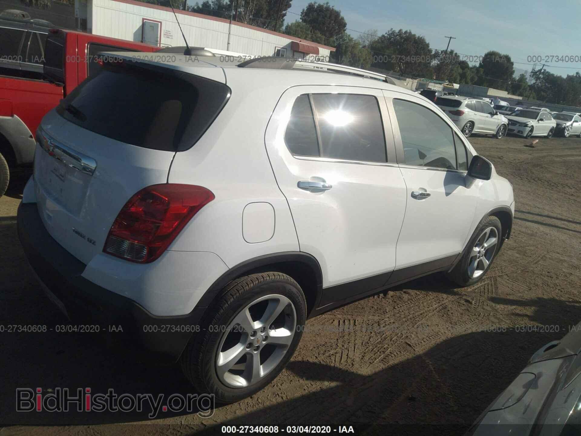 2016 CHEVROLET TRAX - VIN: KL7CJMSB4GB756555 - Фото 4