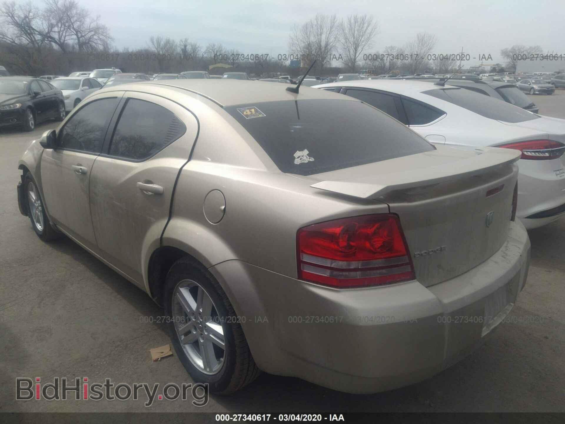 2010 DODGE AVENGER - VIN: 1B3CC5FB8AN181204 - Фото 3