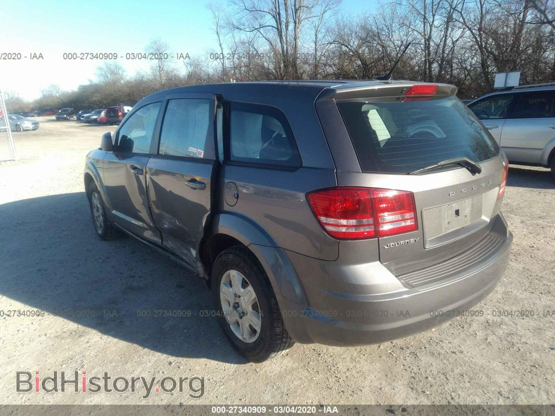2012 DODGE JOURNEY - VIN: 3C4PDCAB3CT199511 - Фото 3