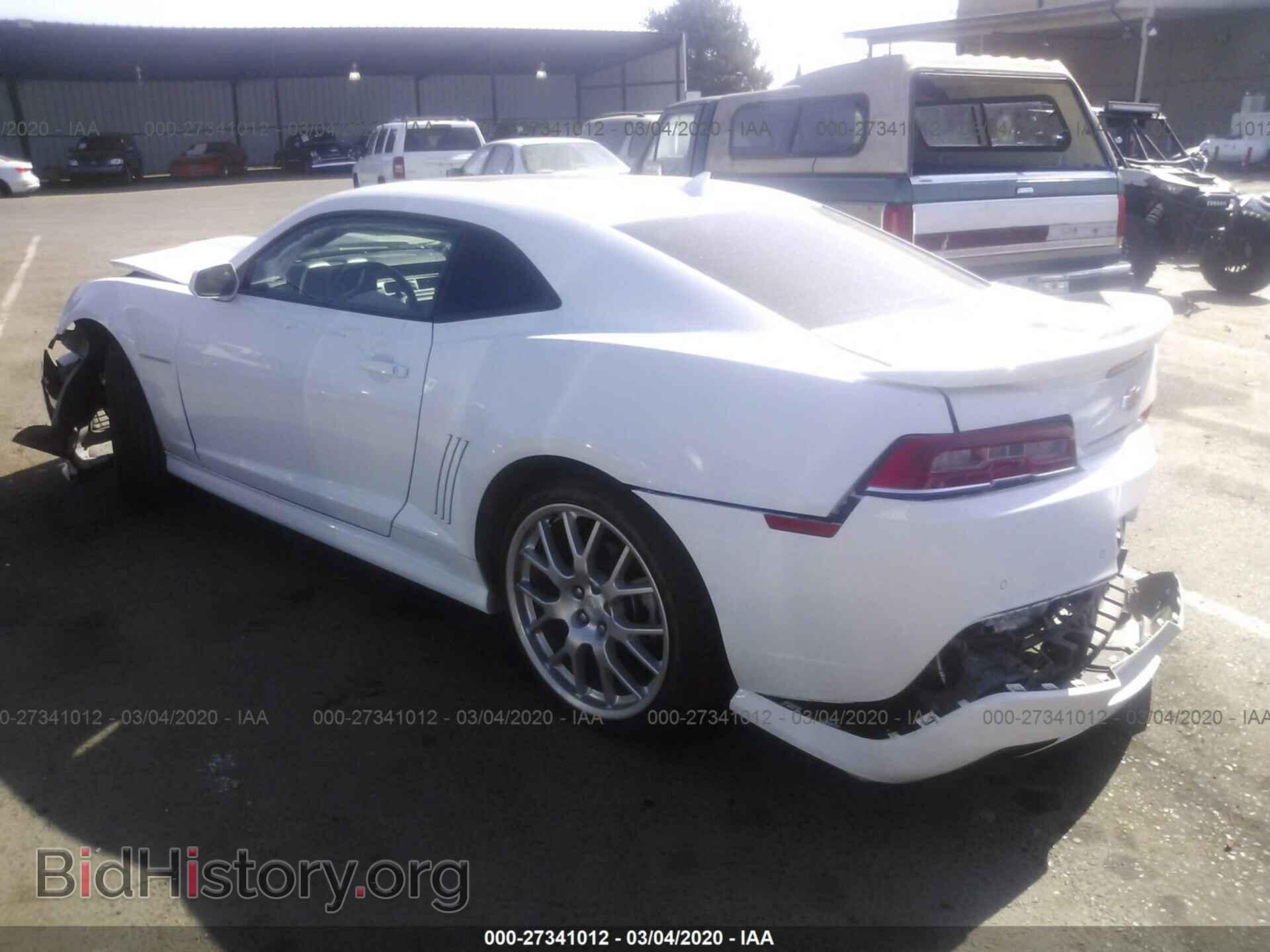 2014 CHEVROLET CAMARO - VIN: 2G1FC1E33E9271280 - Фото 3