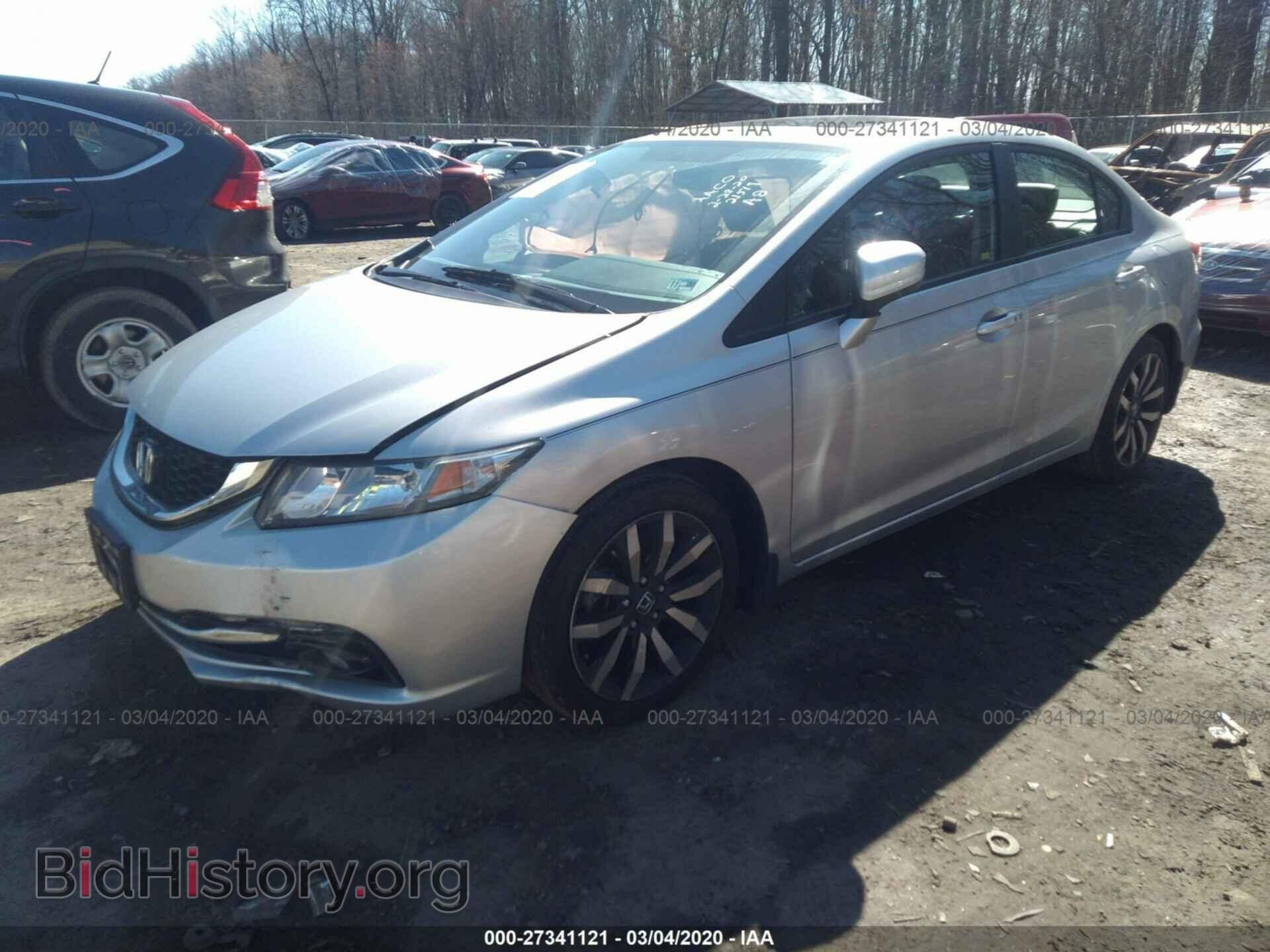 2014 HONDA CIVIC - VIN: 19XFB2F9XEE083277 - Фото 2