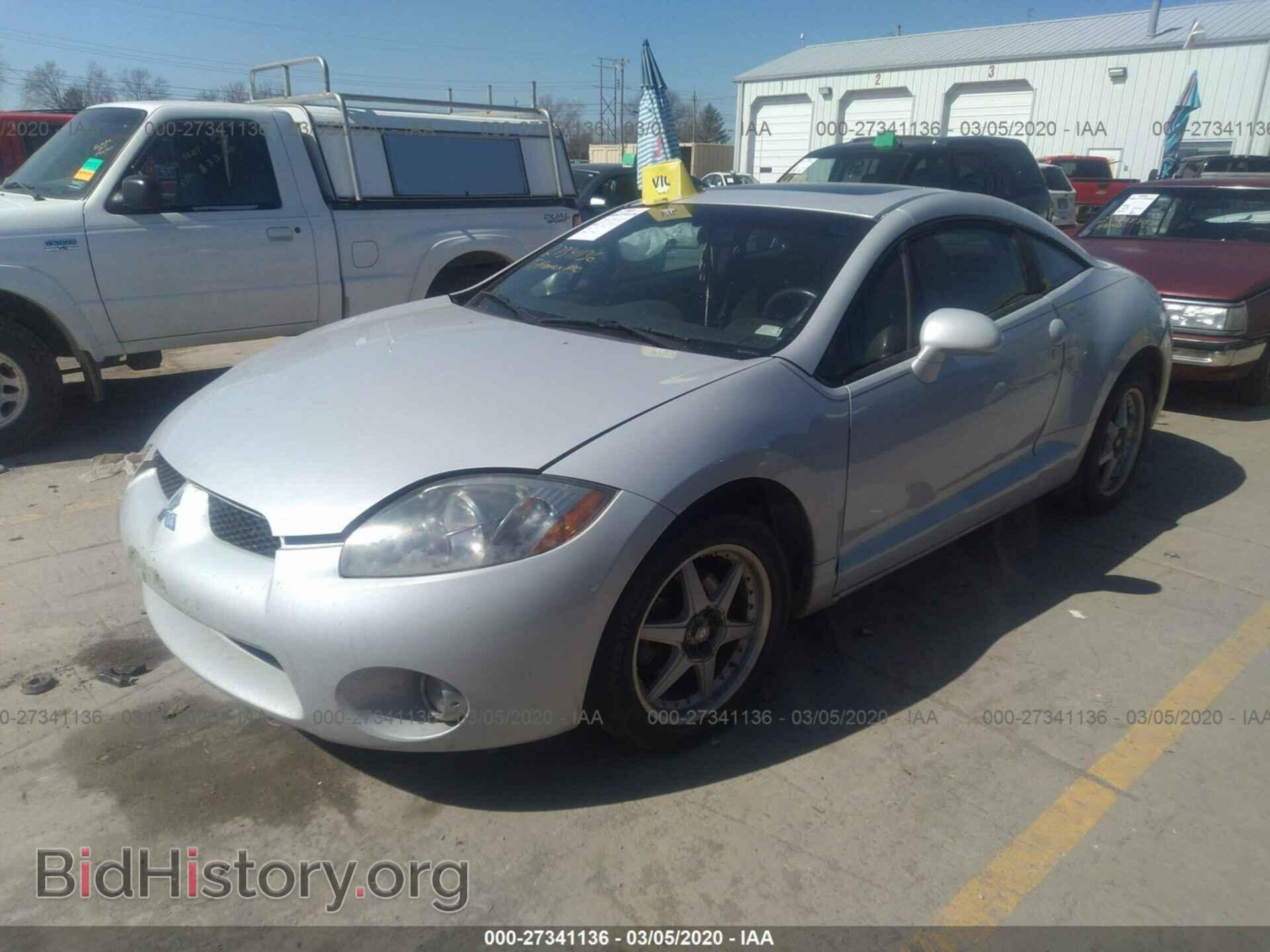 2006 MITSUBISHI ECLIPSE - VIN: 4A3AK24F26E027752 - Photo 2