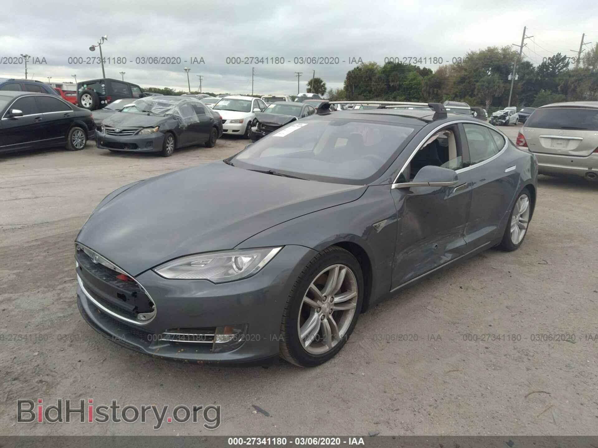 2013 TESLA MODEL S - VIN: 5YJSA1CG7DFP13585 - Photo 2