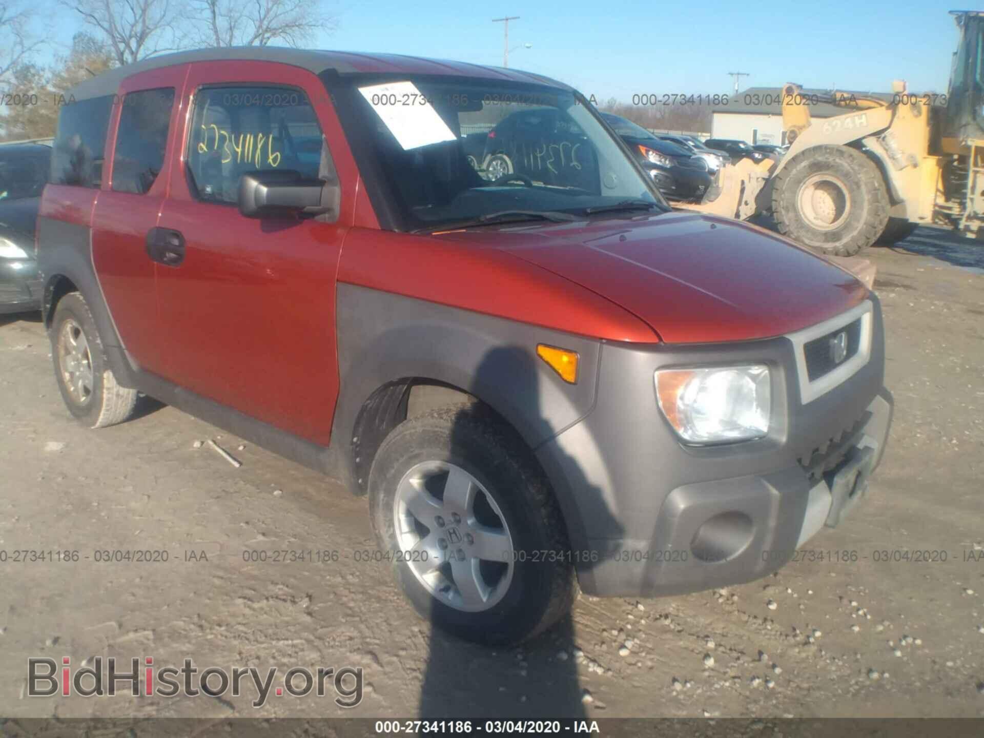 Photo 5J6YH285X3L042356 - HONDA ELEMENT 2003