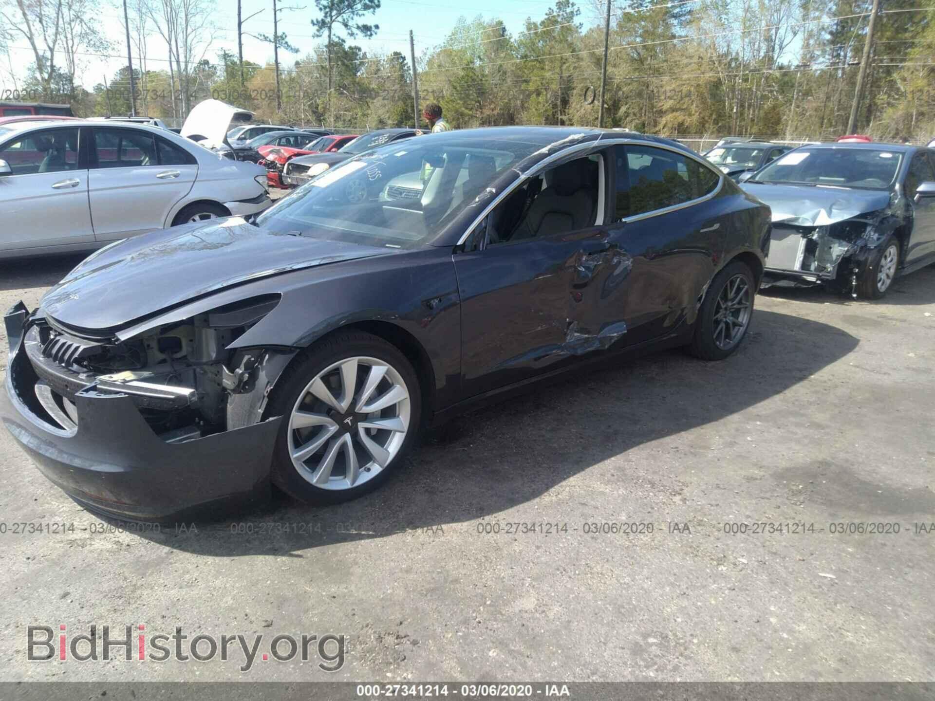 2018 TESLA MODEL 3 - VIN: 5YJ3E1EA5JF123818 - Фото 2