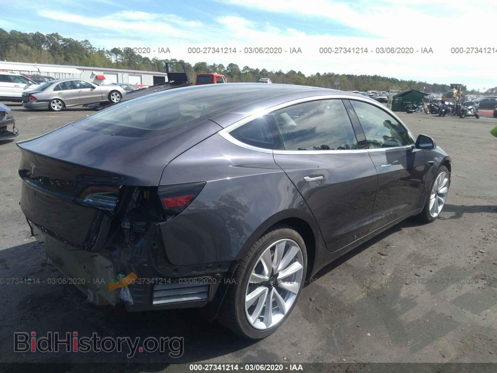 2018 TESLA MODEL 3 - VIN: 5YJ3E1EA5JF123818 - Фото 4