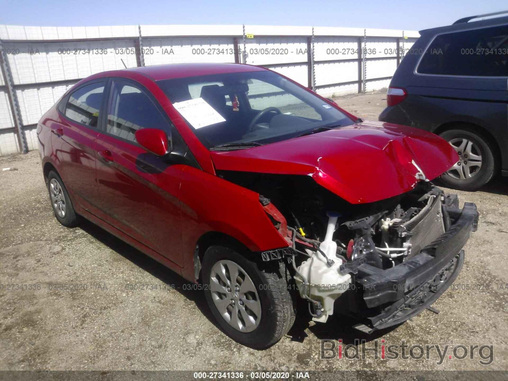 Photo KMHCT4AE6GU967703 - HYUNDAI ACCENT 2016