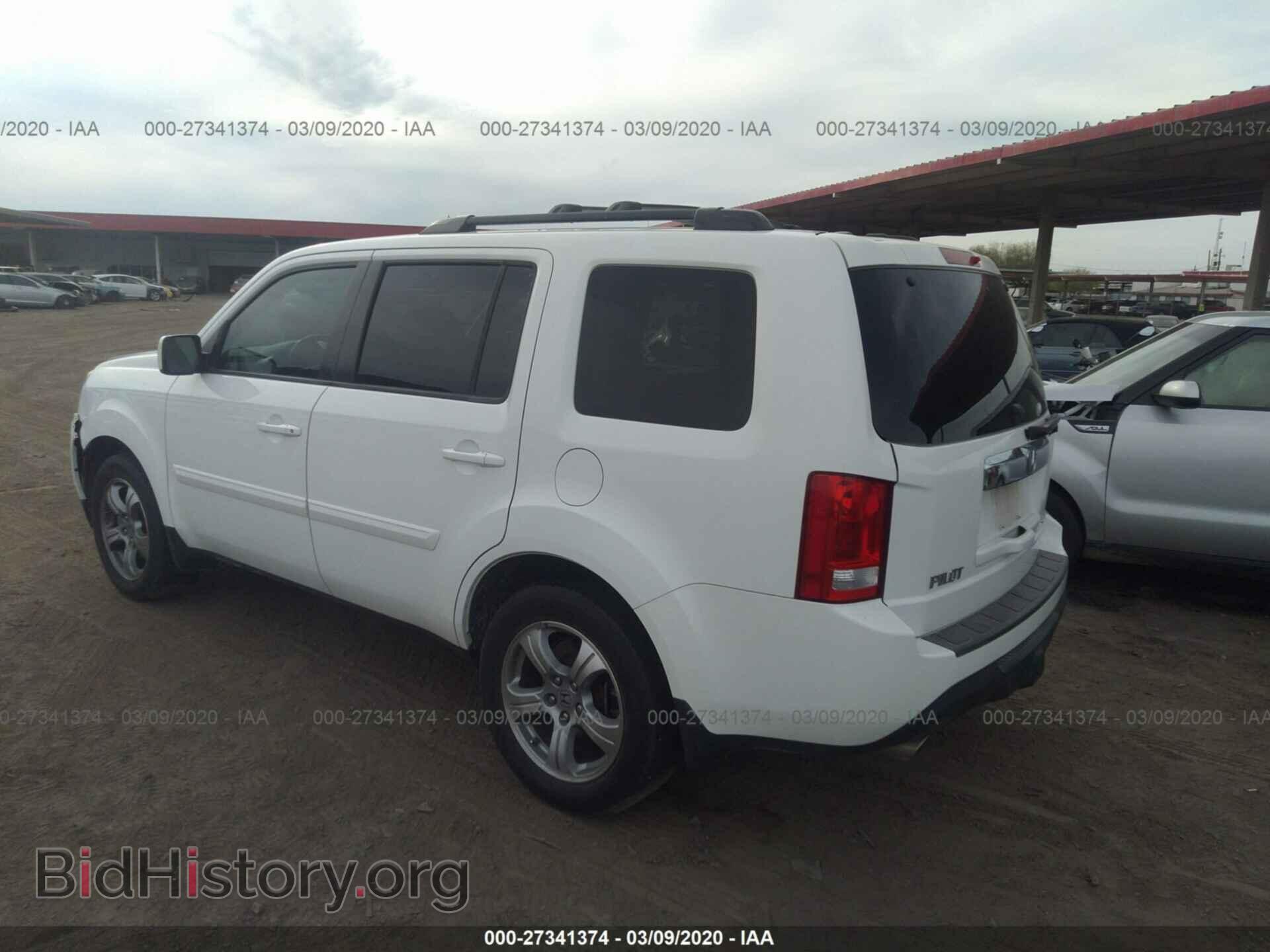2012 HONDA PILOT - VIN: 5FNYF4H56CB067832 - Photo 3