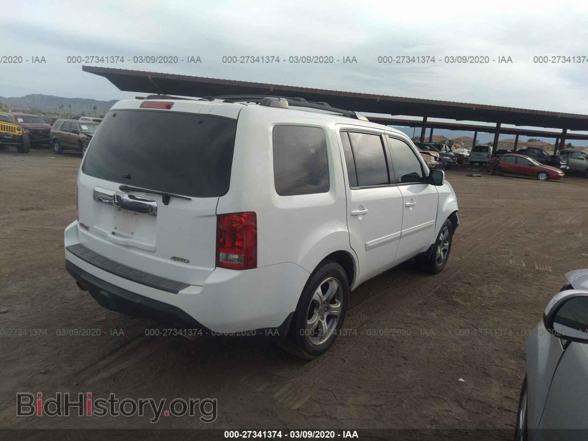 2012 HONDA PILOT - VIN: 5FNYF4H56CB067832 - Photo 4