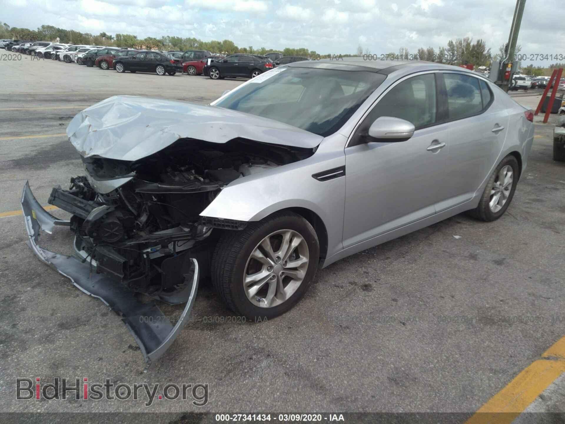 2012 KIA OPTIMA - VIN: 5XXGN4A71CG054347 - Фото 2