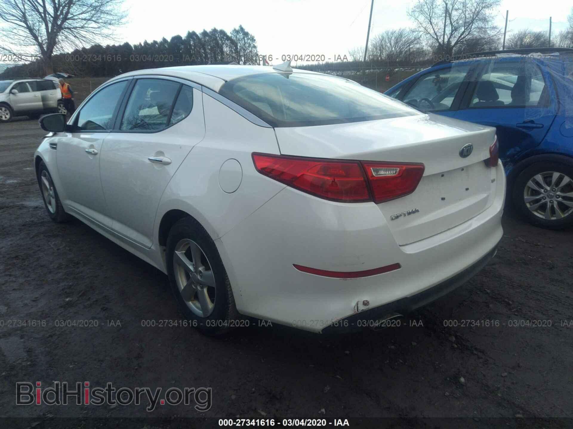 2014 KIA OPTIMA - VIN: KNAGM4A77E5481264 - Фото 3
