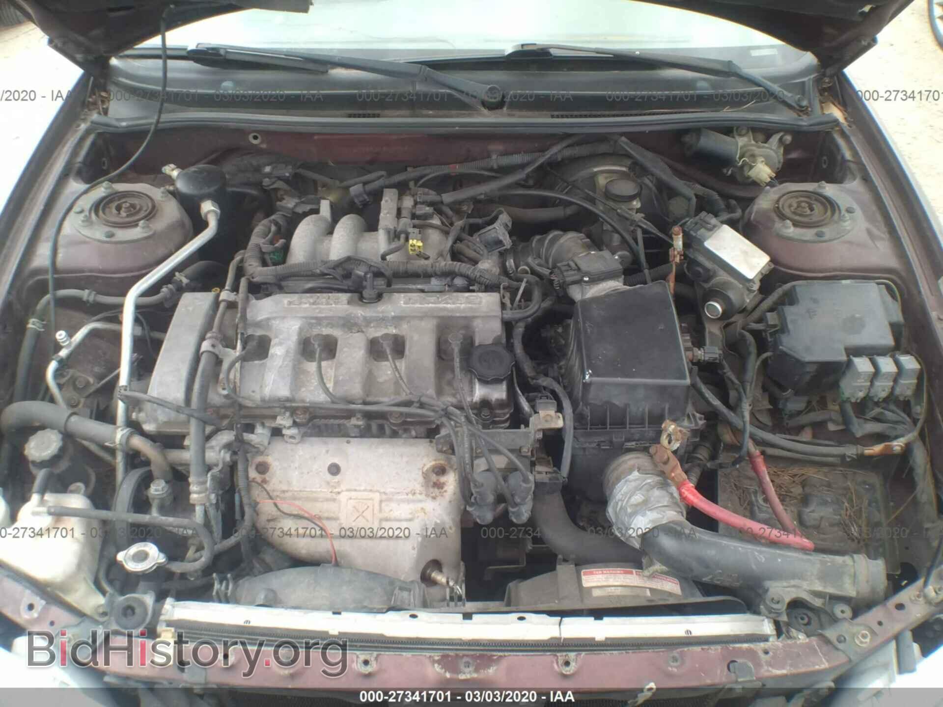 2000 MAZDA 626 - VIN: 1YVGF22C2Y5162964 - Фото 10