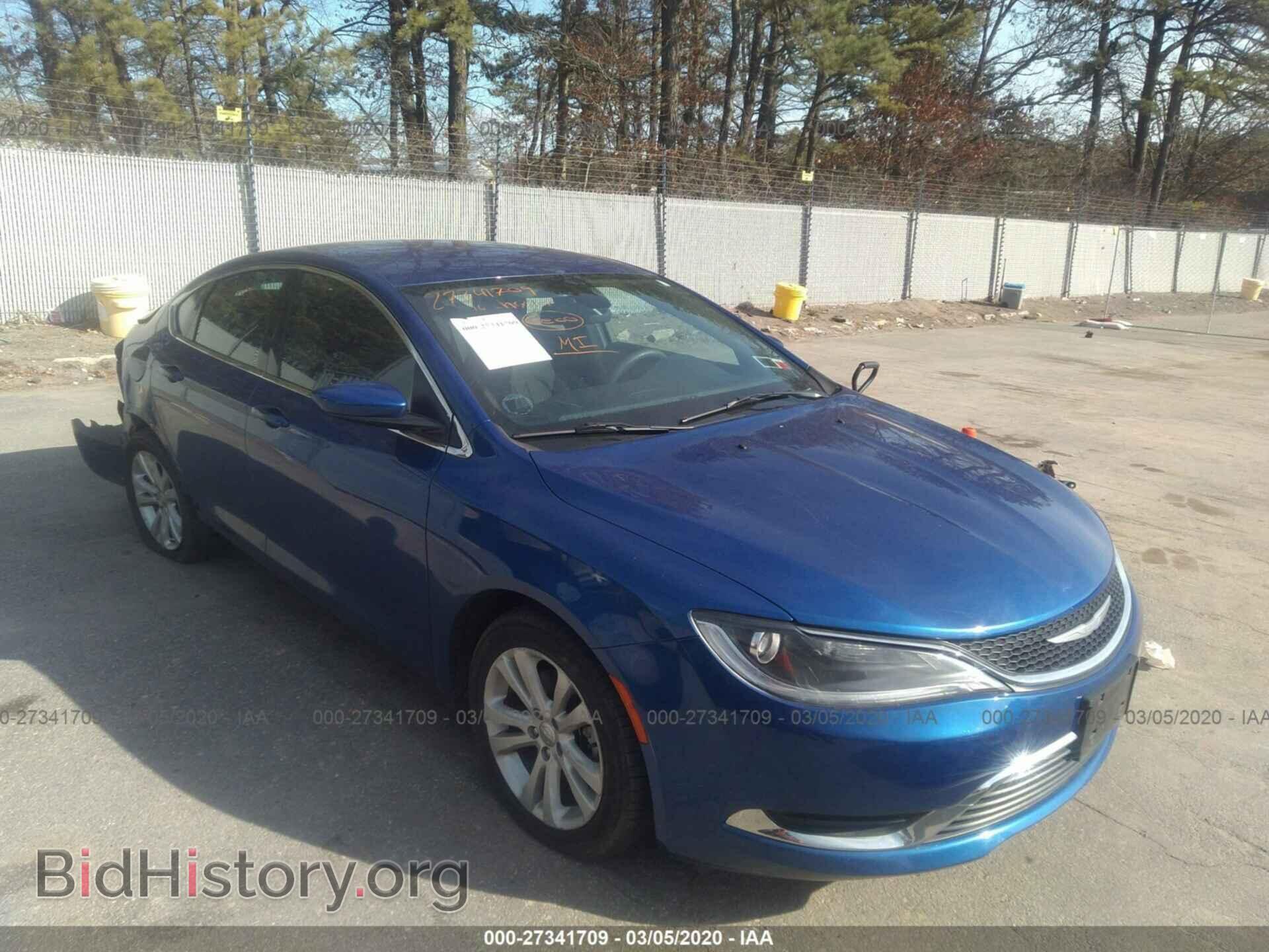 Photo 1C3CCCAB5GN149480 - CHRYSLER 200 2016