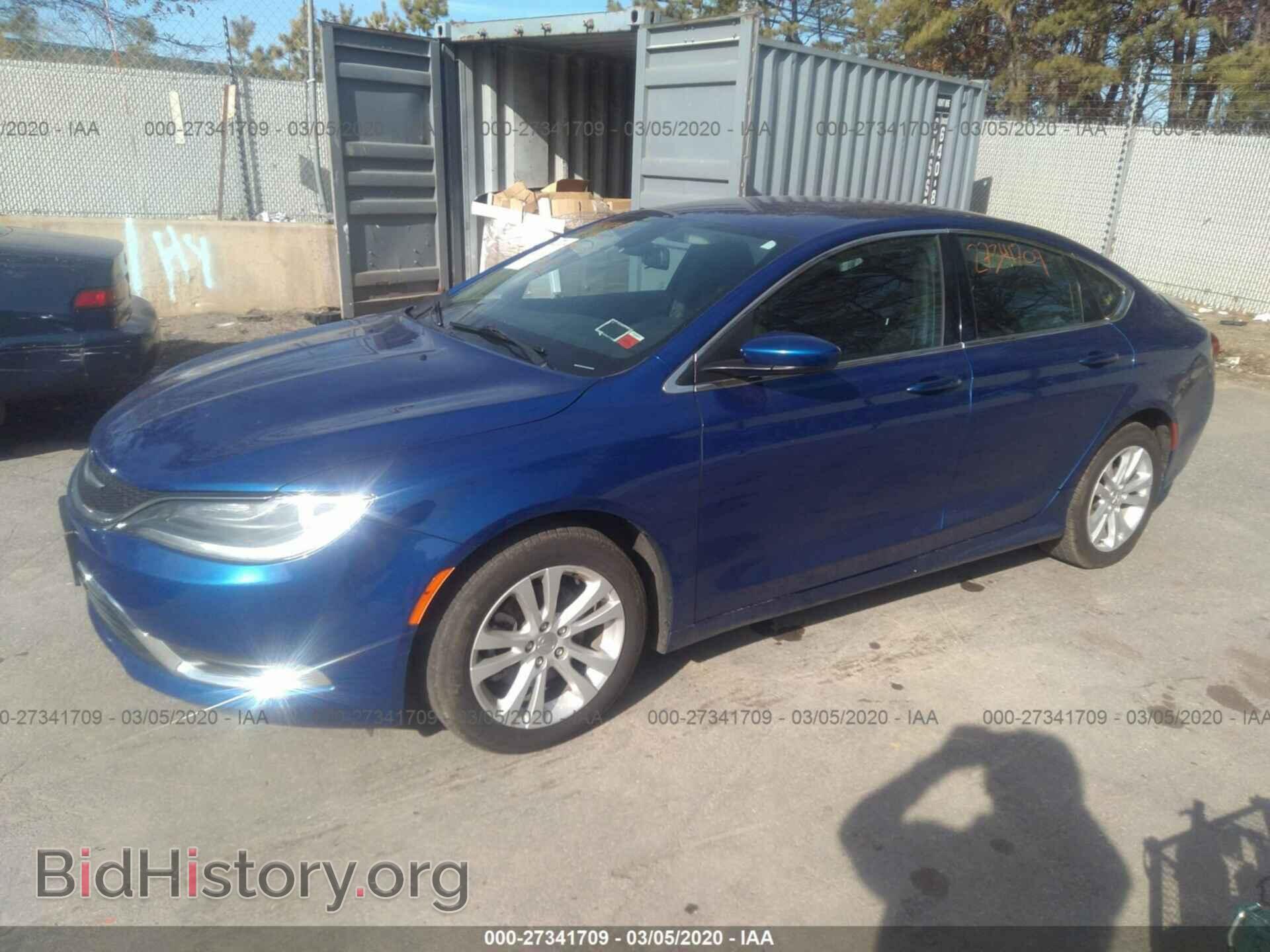 2016 CHRYSLER 200 - VIN: 1C3CCCAB5GN149480 - Фото 2
