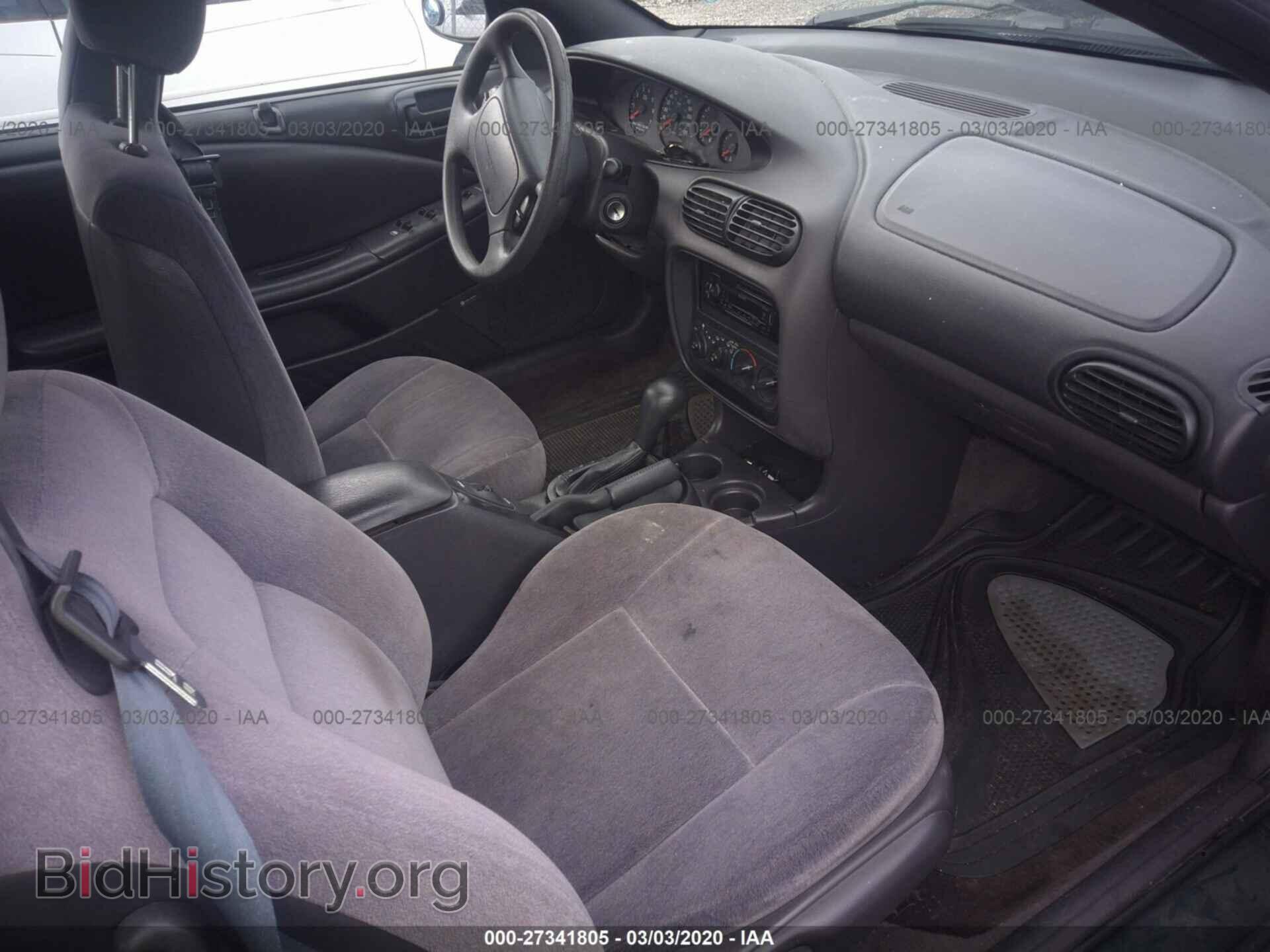 1998 CHRYSLER SEBRING - VIN: 3C3EL45HXWT277662 - Фото 5