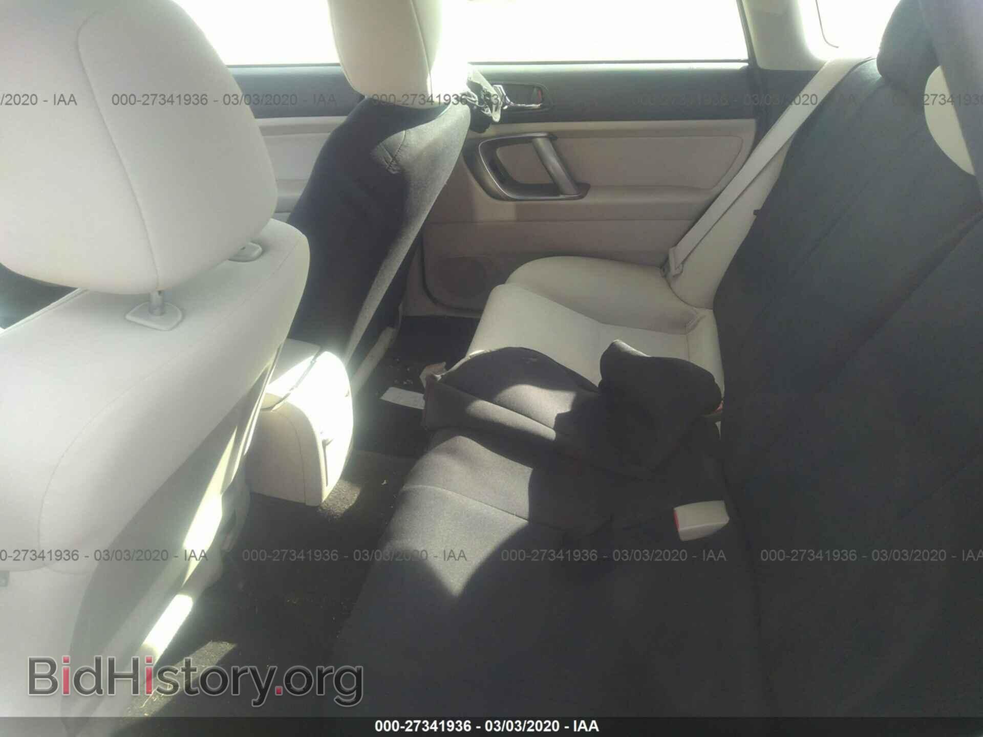 2009 SUBARU OUTBACK - VIN: 4S4BP60C597340200 - Фото 8