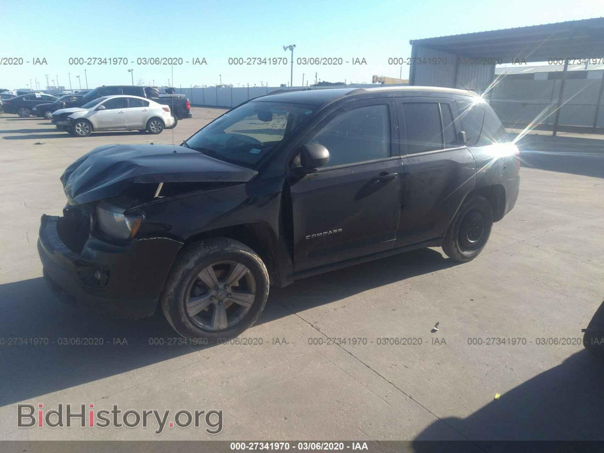 2016 JEEP COMPASS - VIN: 1C4NJCBA8GD705304 - Фото 2