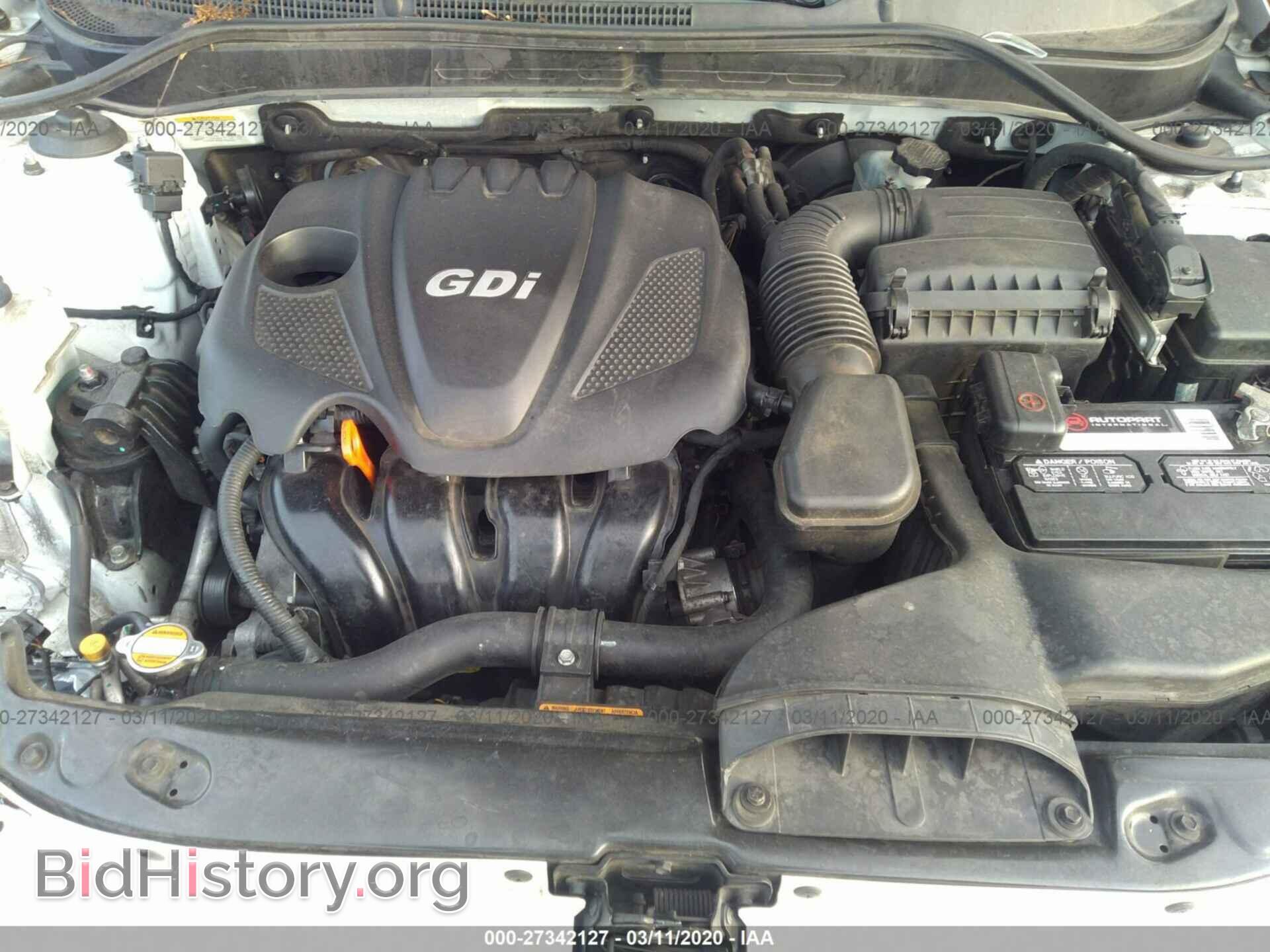2012 HYUNDAI SONATA - VIN: 5NPEB4AC4CH407357 - Photo 10