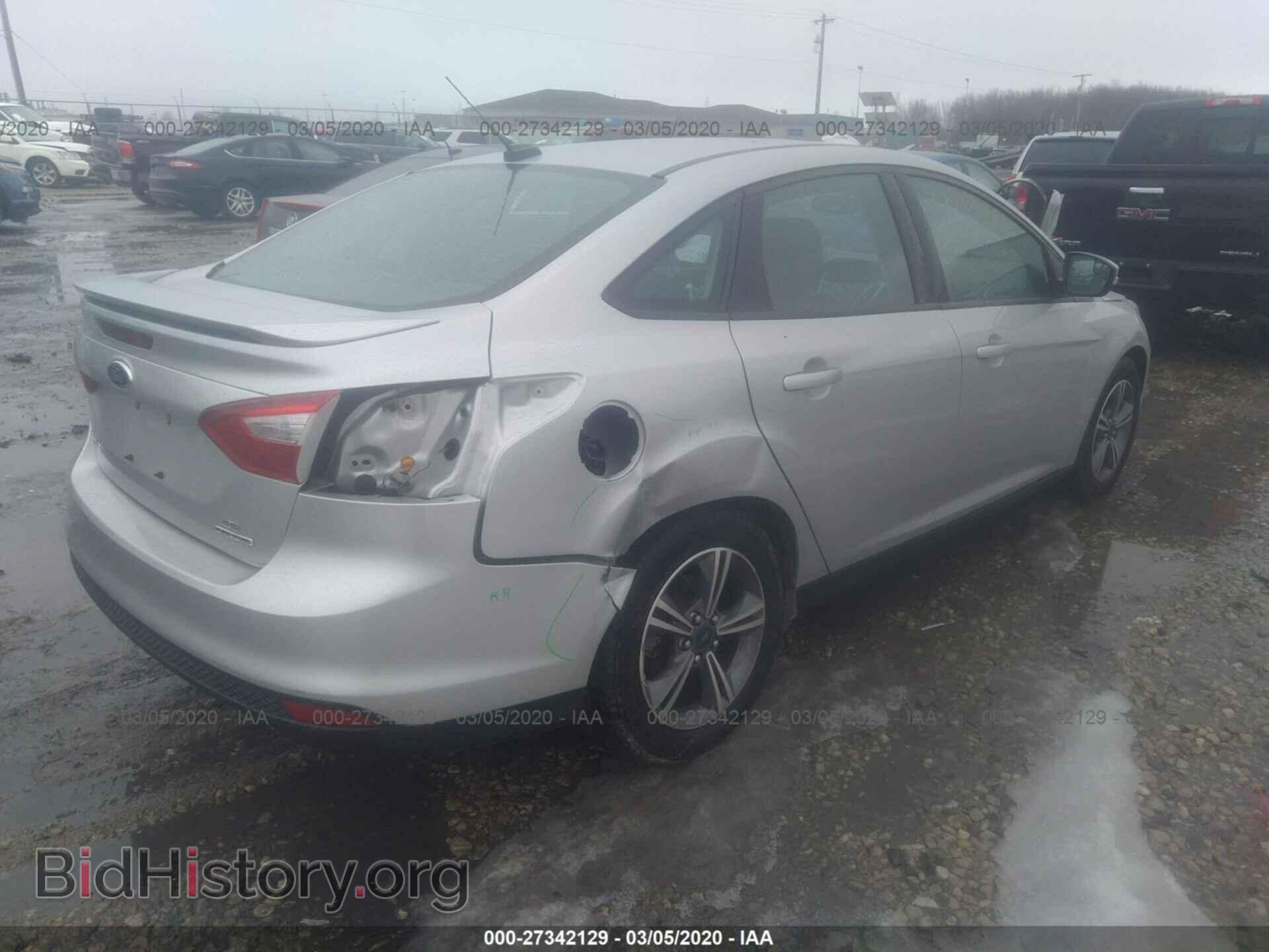 2014 FORD FOCUS - VIN: 1FADP3F27EL403427 - Фото 4