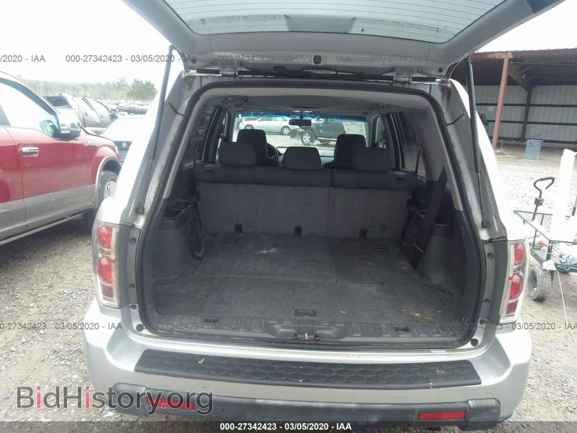 2008 HONDA PILOT - VIN: 5FNYF28218B008673 - Фото 8