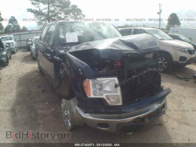 2012 Ford F150 Supercrew, синий — VIN 1FTFW1EFXCFA46982, IAAI
