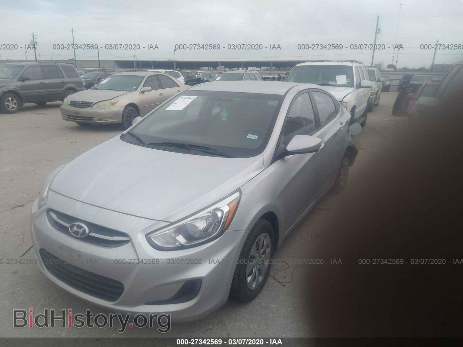 2017 HYUNDAI ACCENT - VIN: KMHCT4AE9HU166717 - Фото 2