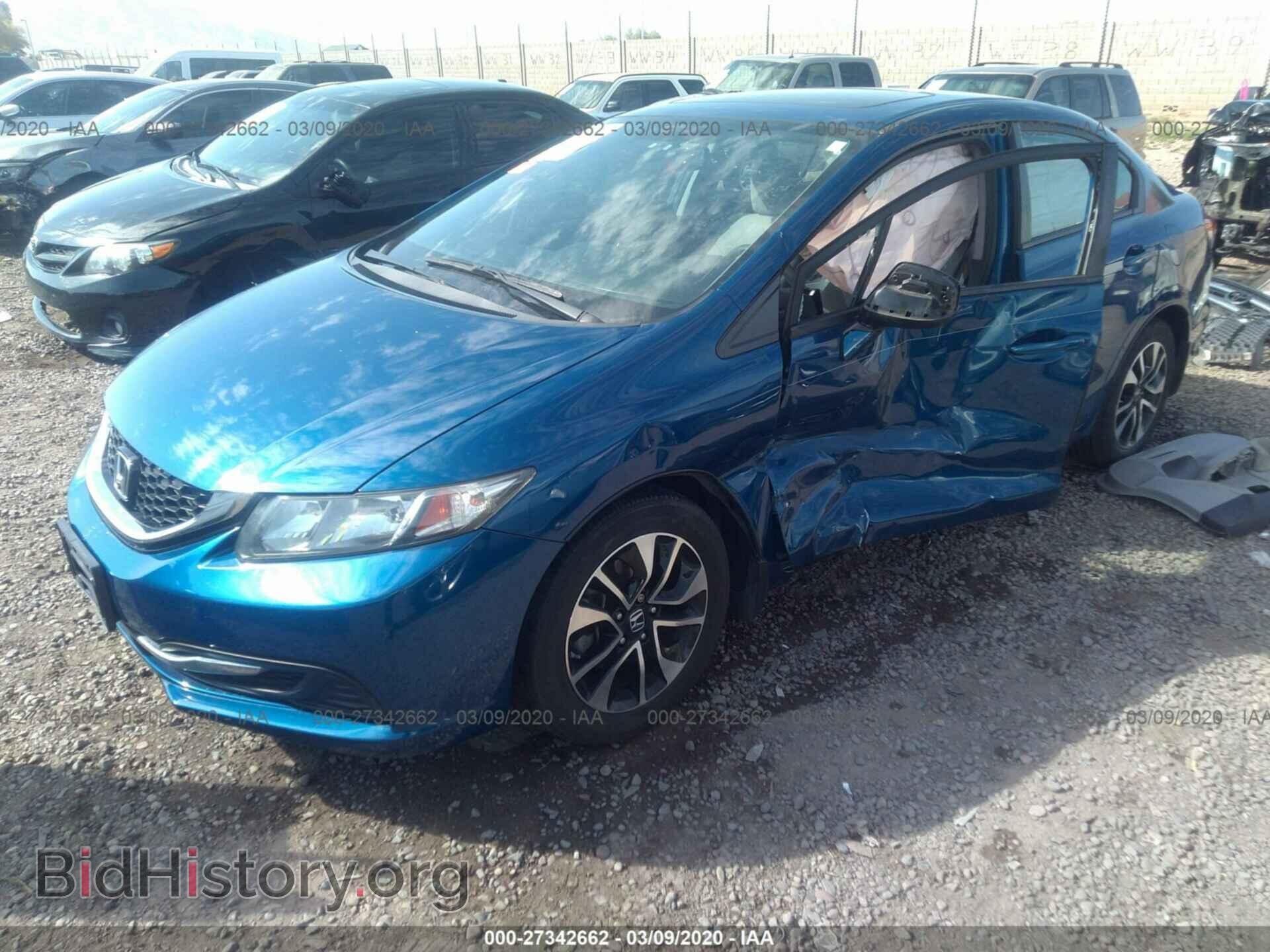 2013 HONDA CIVIC - VIN: 2HGFB2F85DH539827 - Фото 2